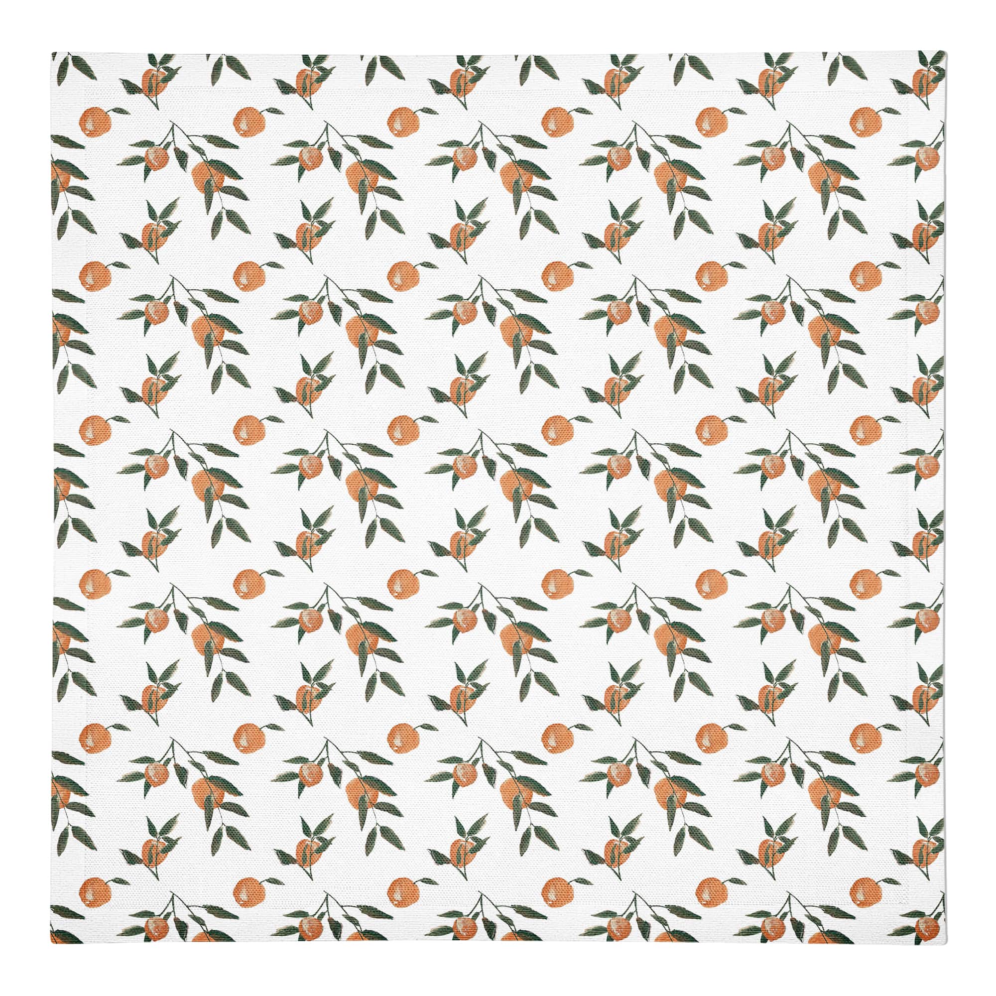 Peachy Pattern 10" x 10" Cotton Twill Napkin
