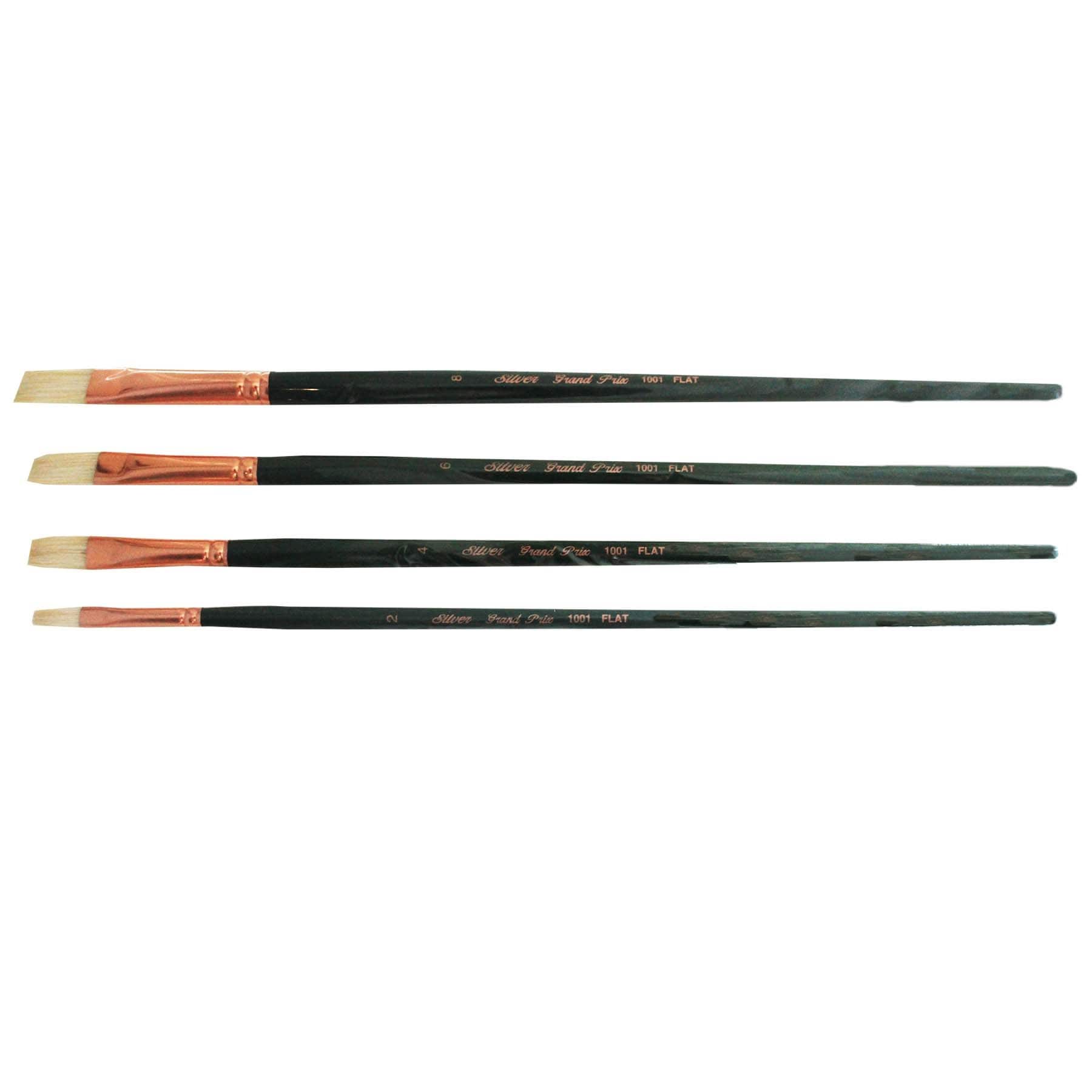 Silver Brush Limited Grand Prix® Even Flats Brush Set