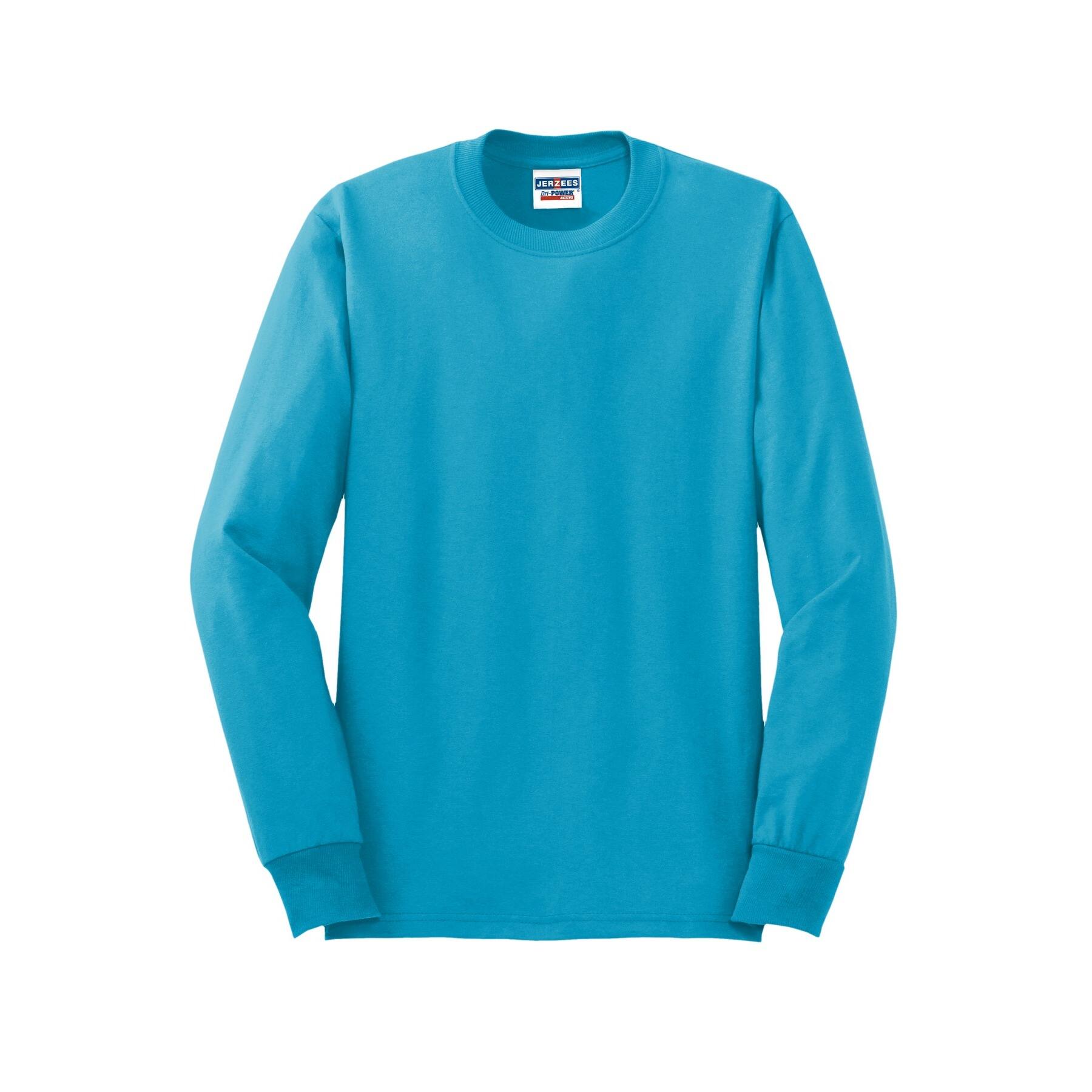 JERZEES® Dri-Power® 50/50 Cotton/Poly Long Sleeve T-Shirt