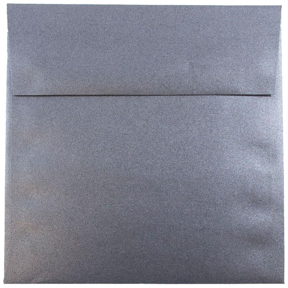 JAM Paper 6" Metallic Square Invitation Envelopes