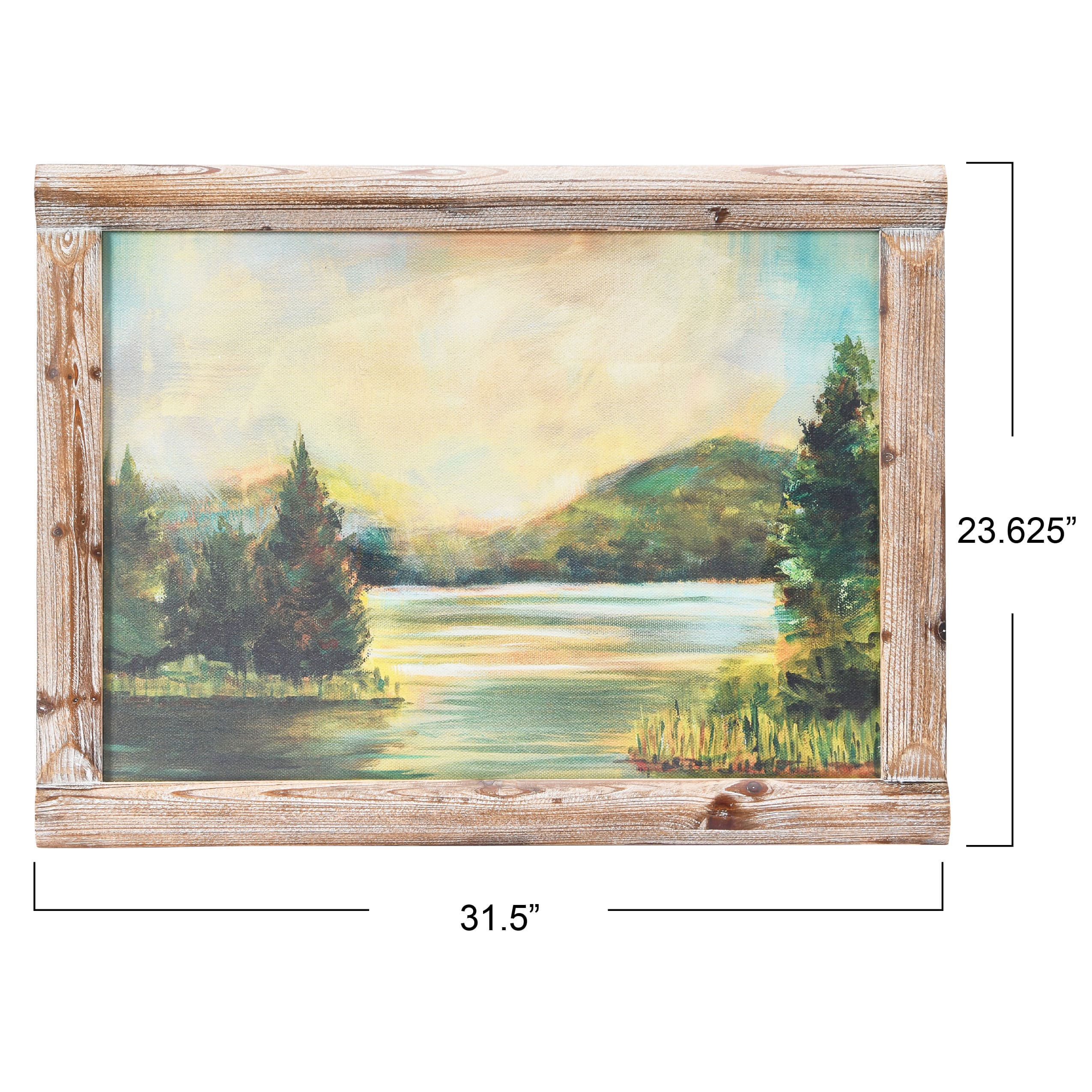 Hello Honey® Framed Vintage Reproduction Landscape Print