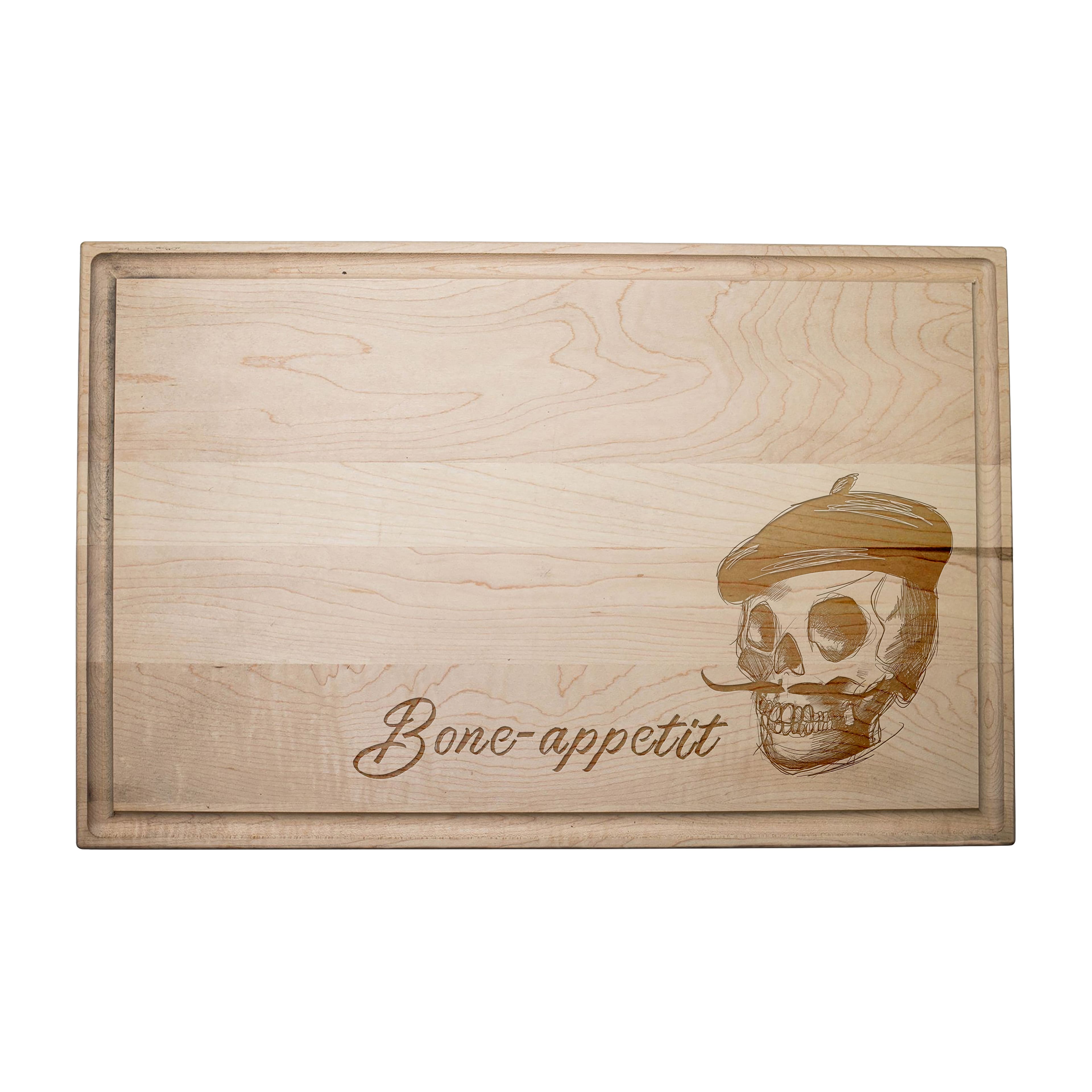 17" Bone-appetit Maple Cutting Board