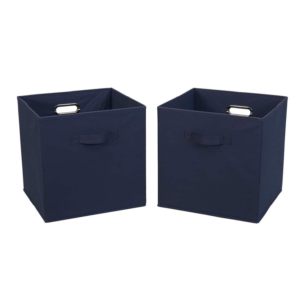 2 Pack Household Essentials 13" Fabric Storage Bins