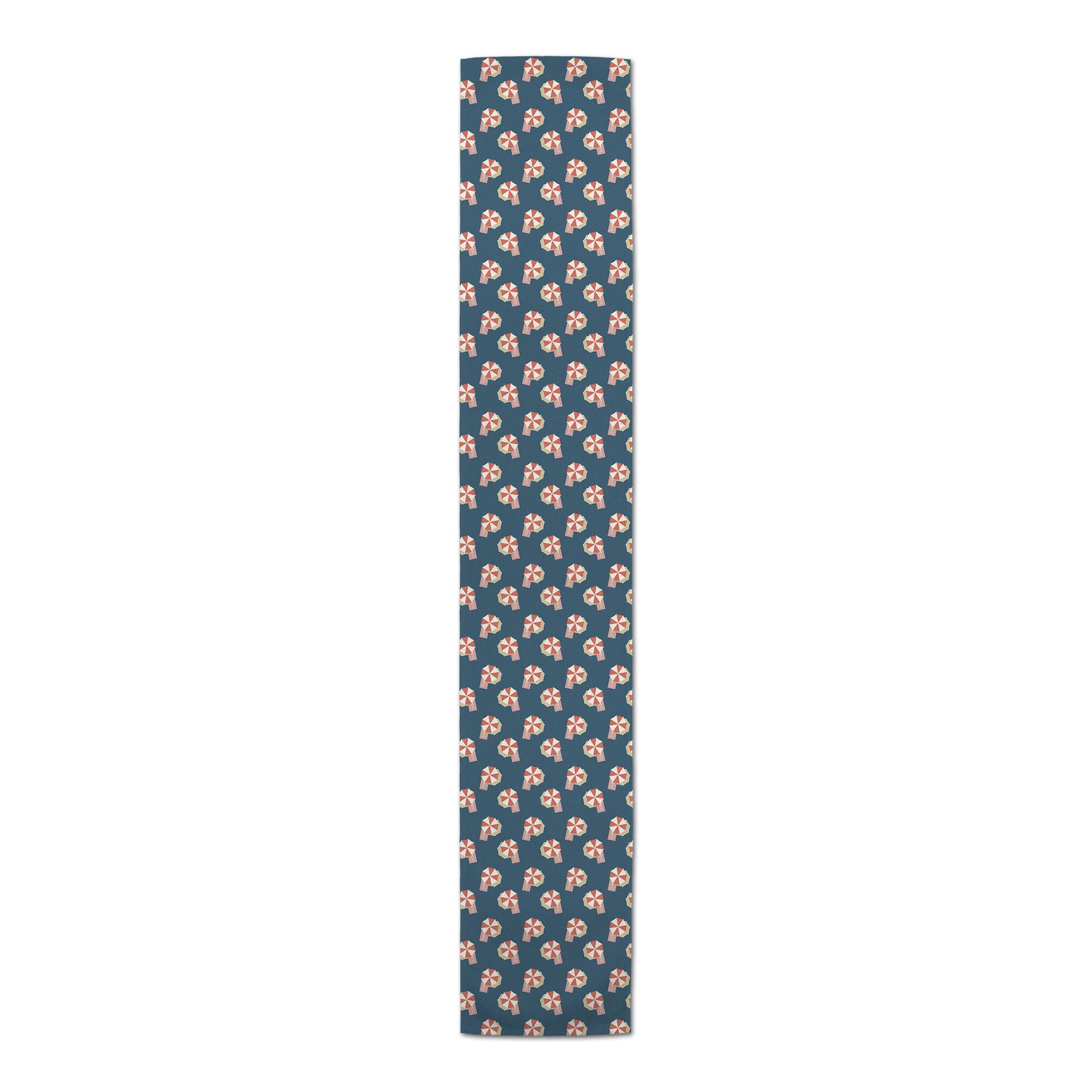 72" Umbrella Pattern Cotton Twill Runner