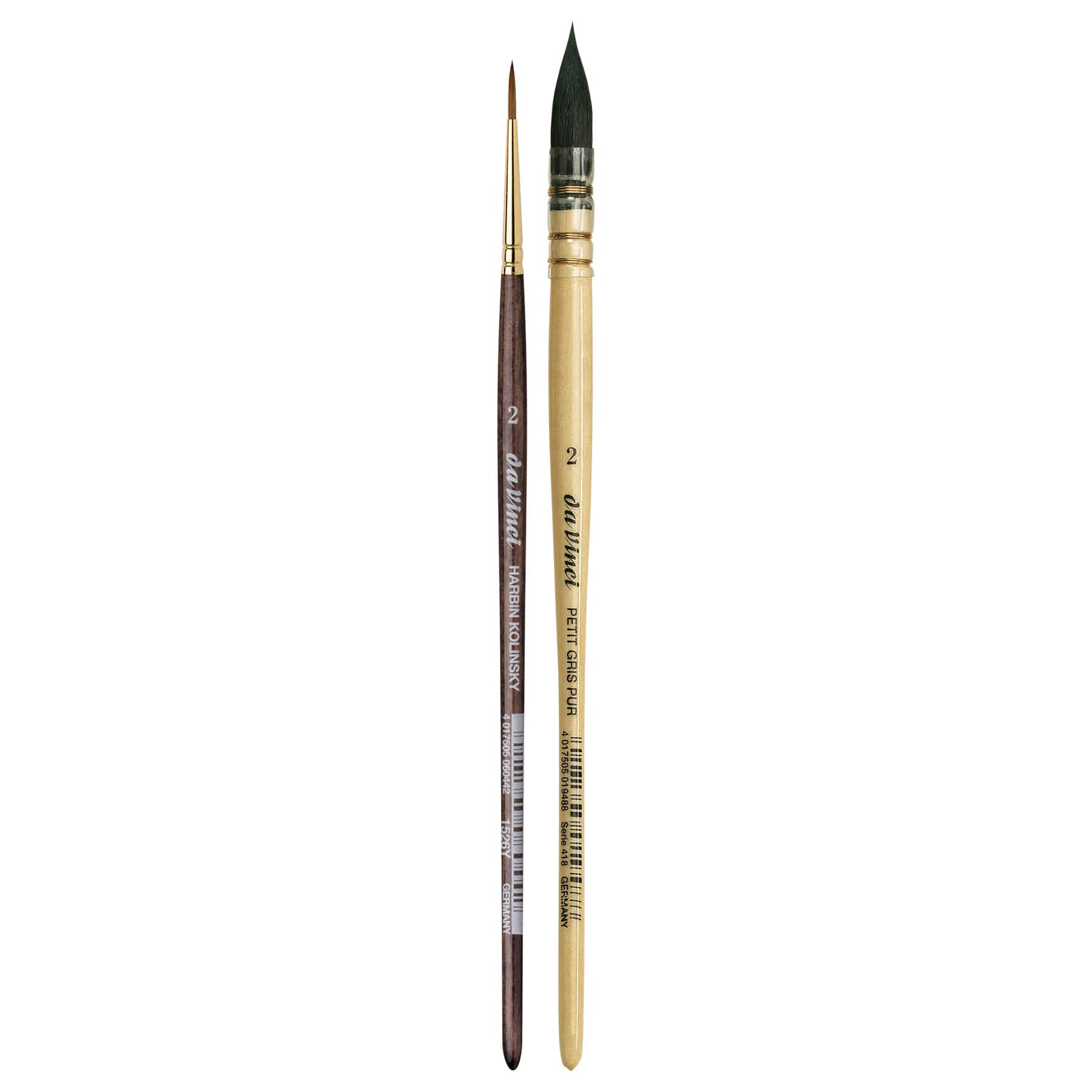 da Vinci Watercolor Round Brush Set
