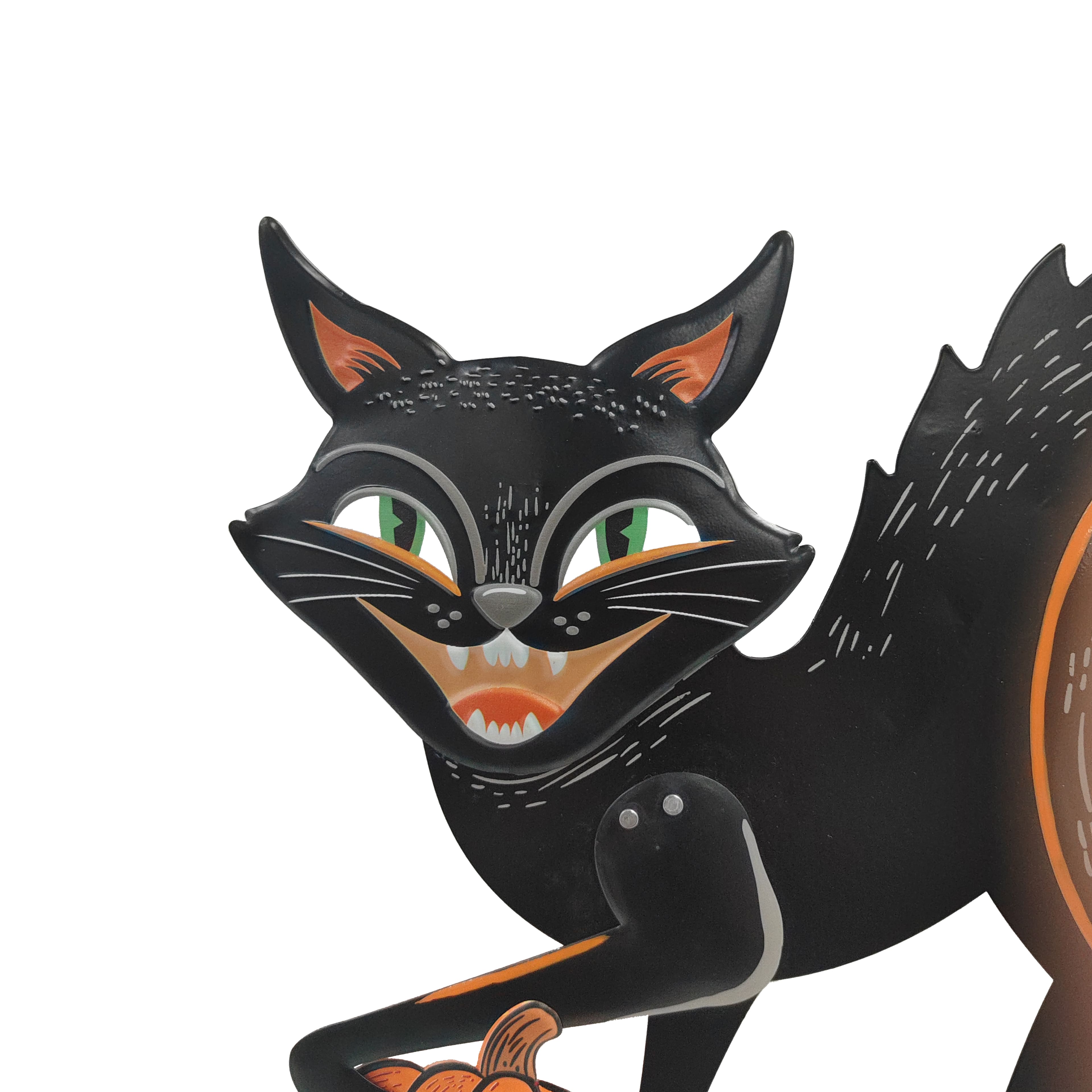 27.5" Black Cat Metal Yard Stake by Ashland®
