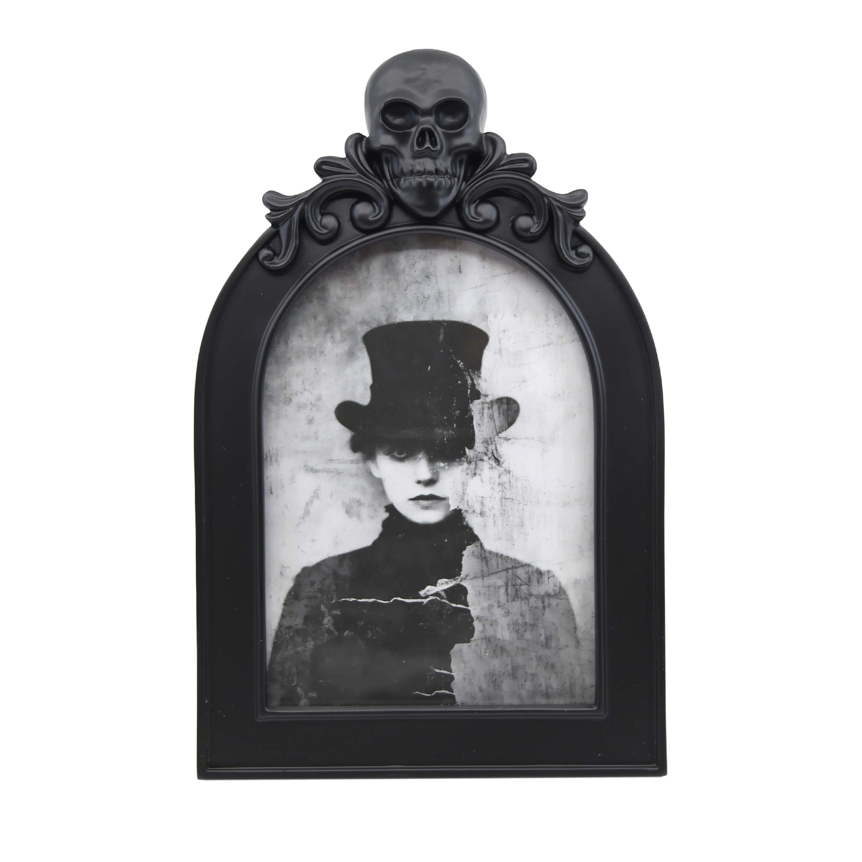5" x 7" Black Arch with Skull Tabletop Frame by Ashland®
