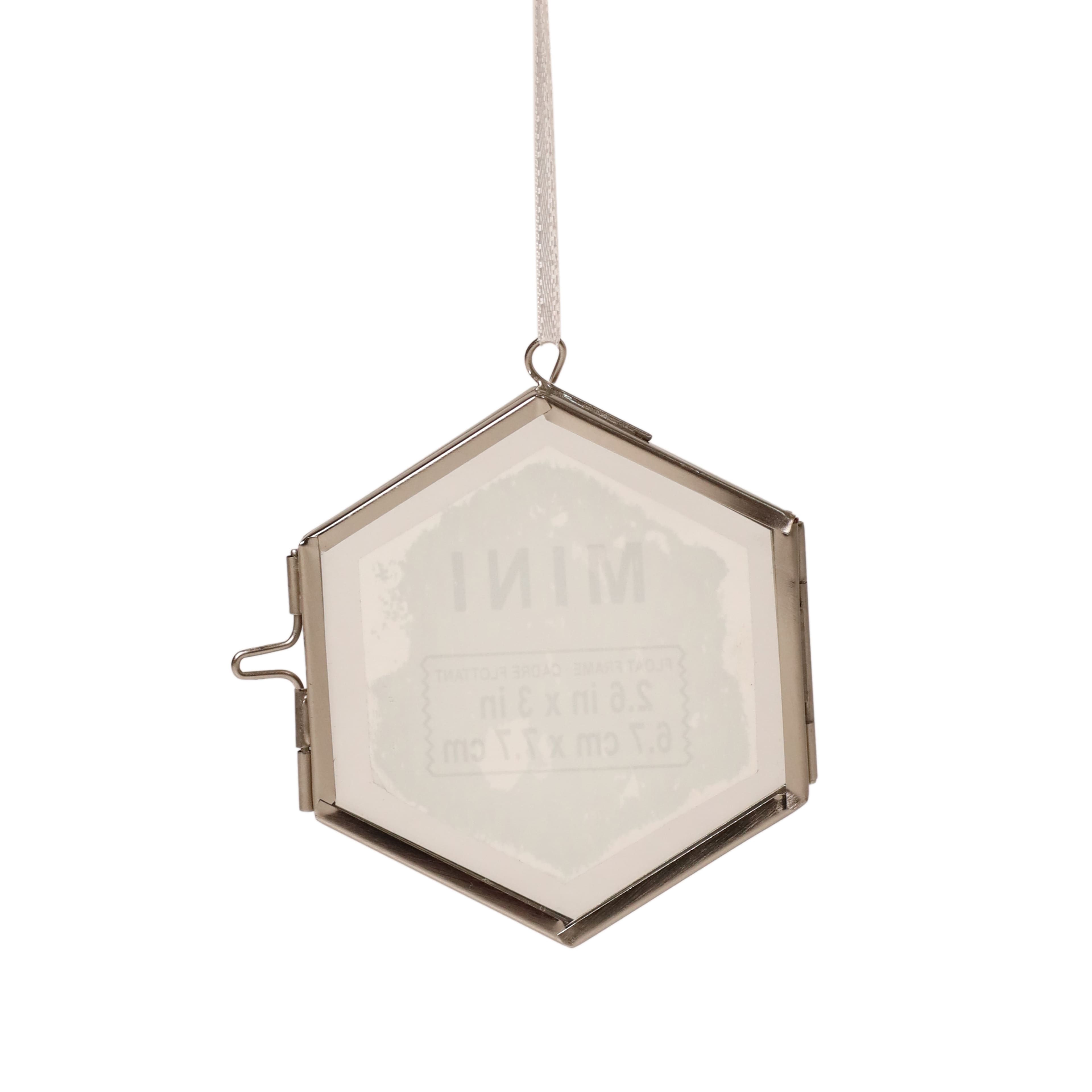 Mini cadre flottant hexagonal de Studio Décor