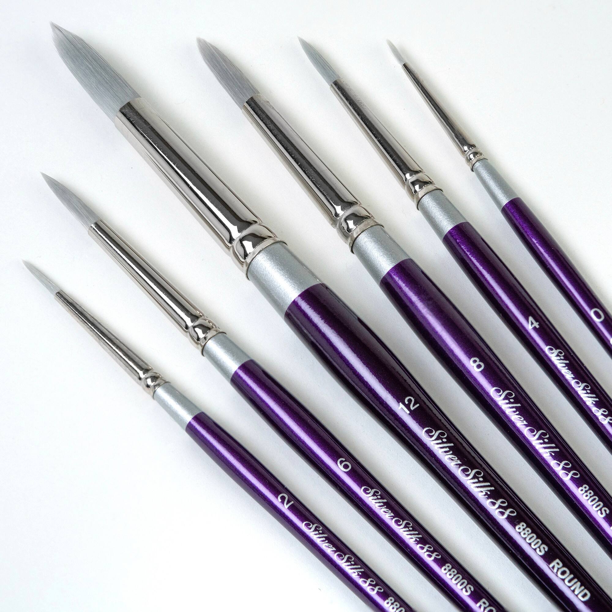 Silver Brush Limited Silver Silk 88® 5 Piece Round Brush Set