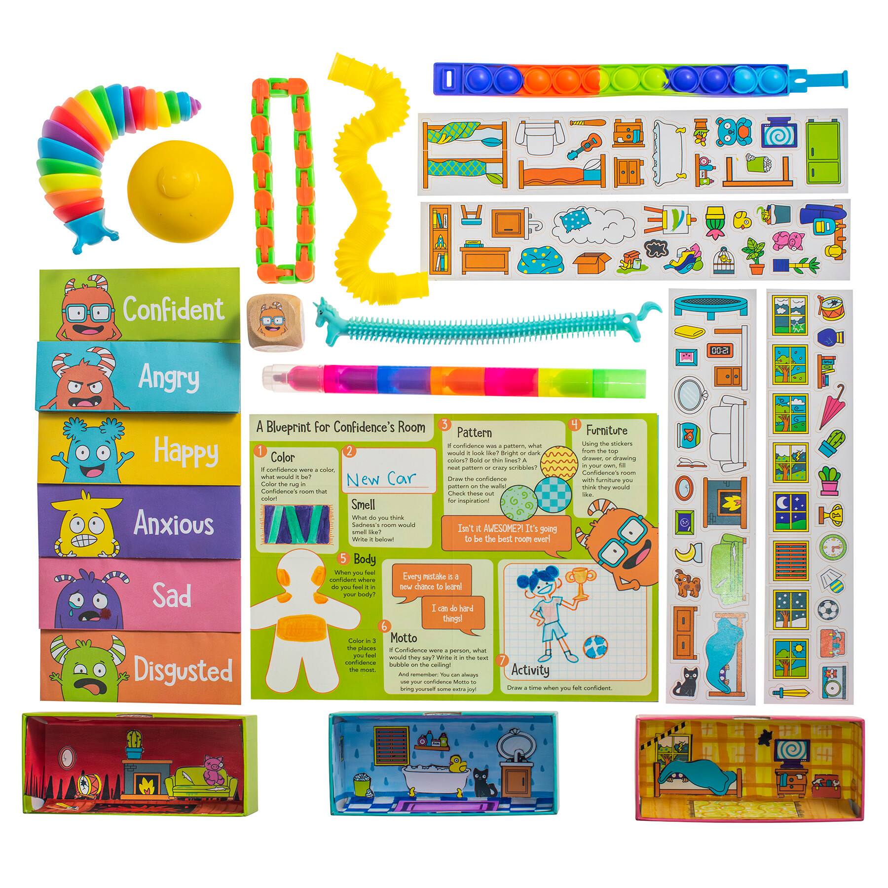 Open the Joy House of Emotions Playhouse Kit
