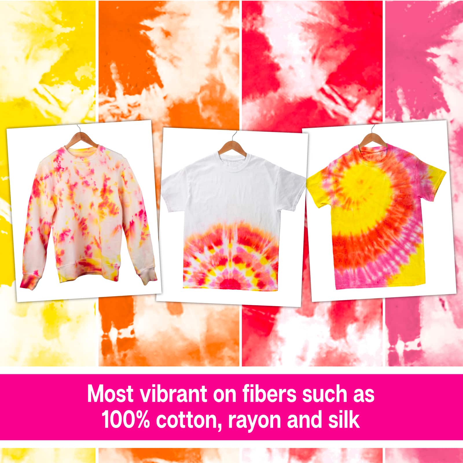 4 Pack: Tulip® Block Party One-Step Tie-Dye Kit