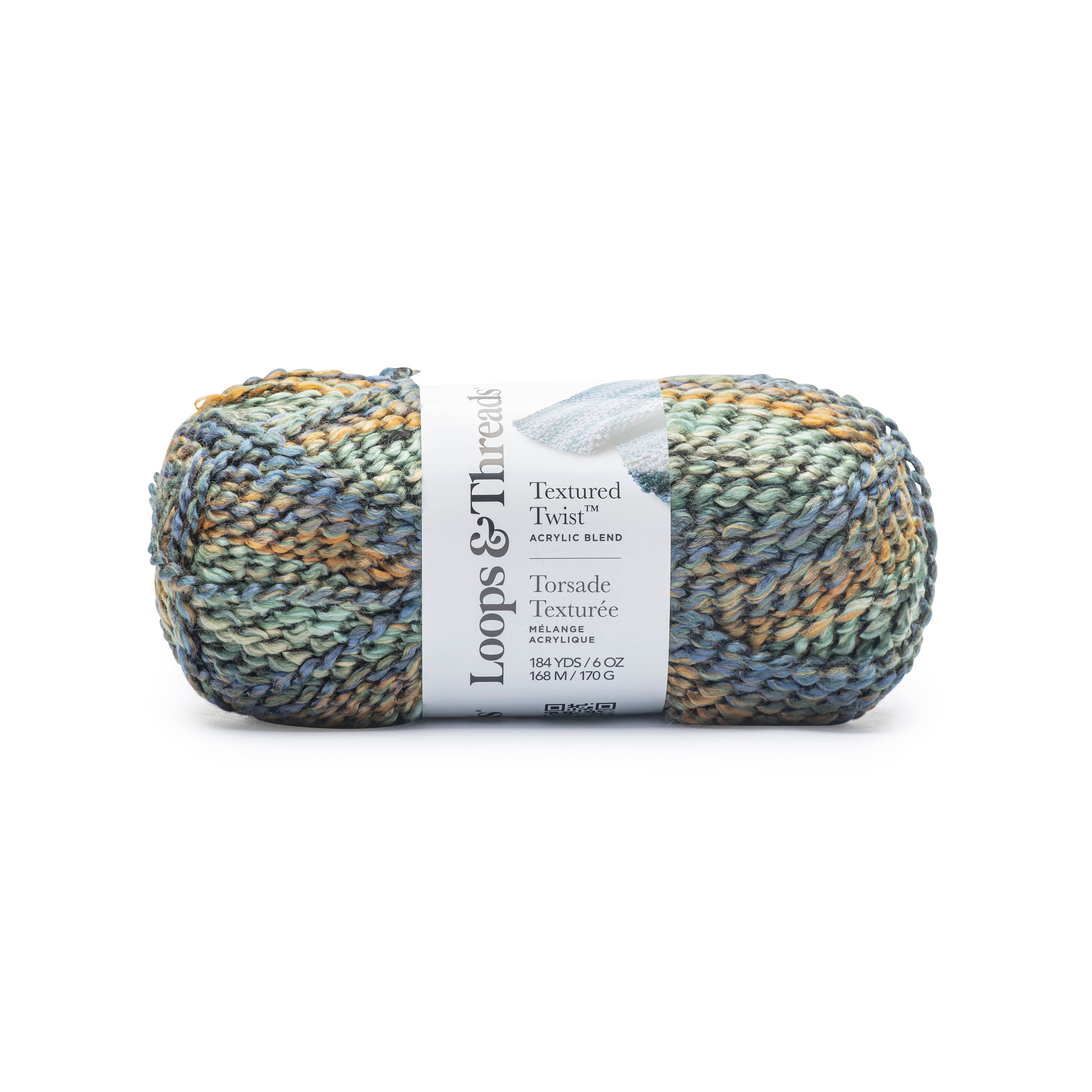 Textured Twist™ Yarn by Loops & Threads®