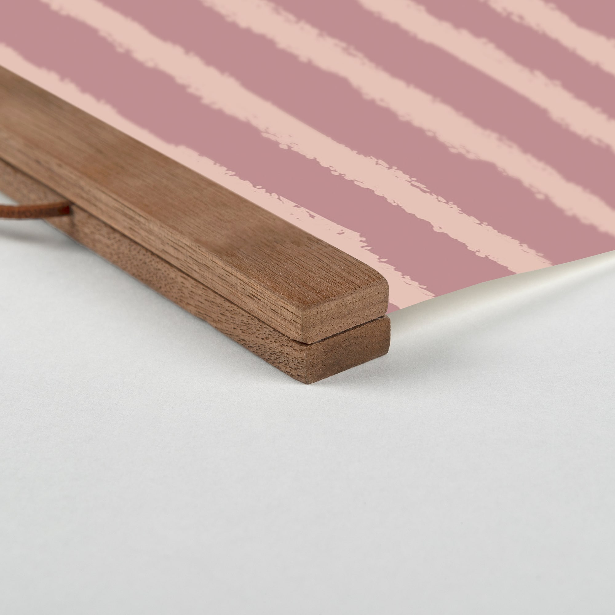 Go Girl Teak Hanging Canvas