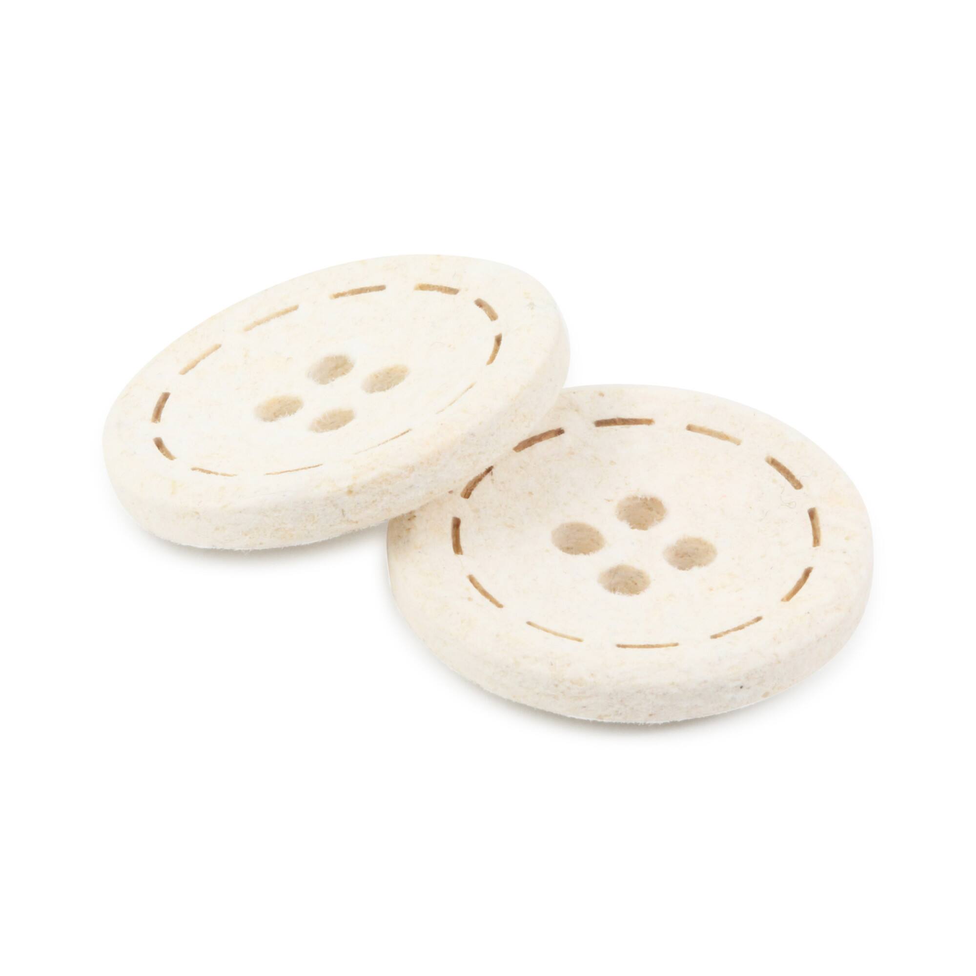 Dritz® 20mm Recycled Cotton Round Stitch Button