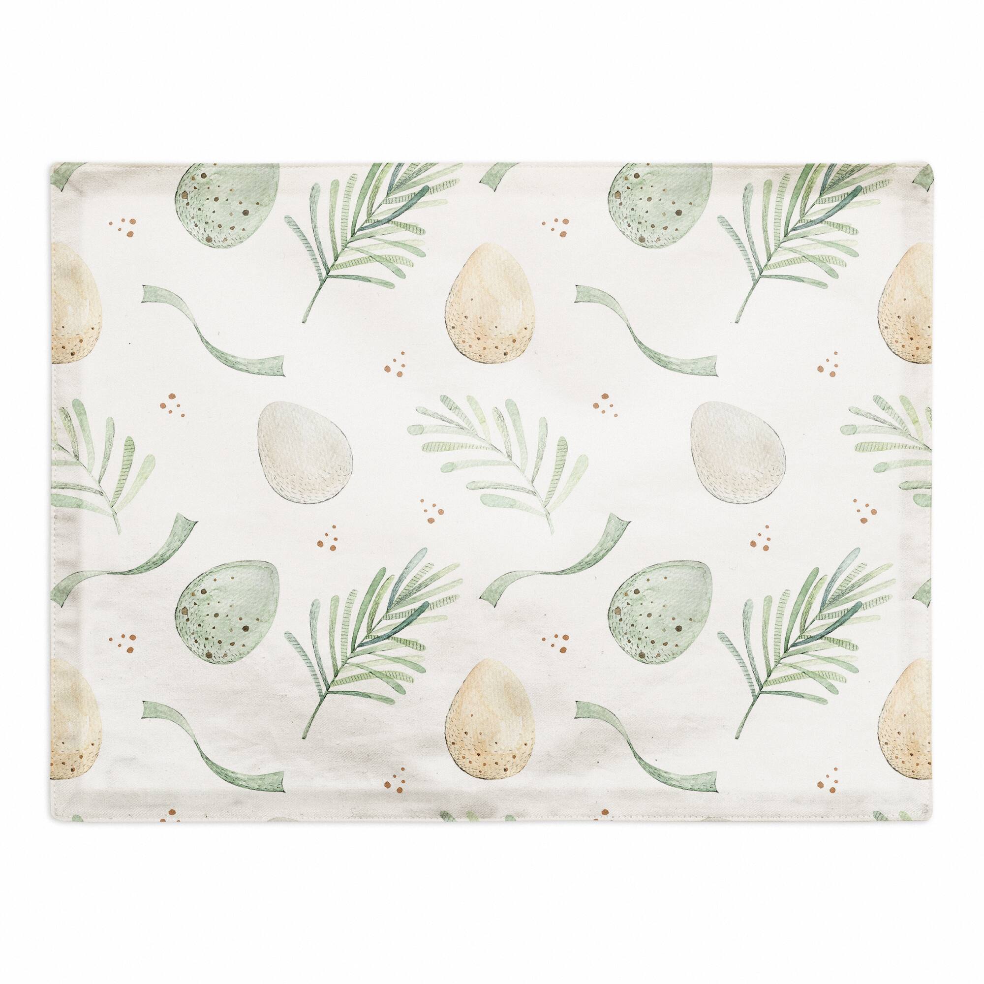 Easter Eggs And Ribbons 2 18" x 14" Poly Twill Placemat