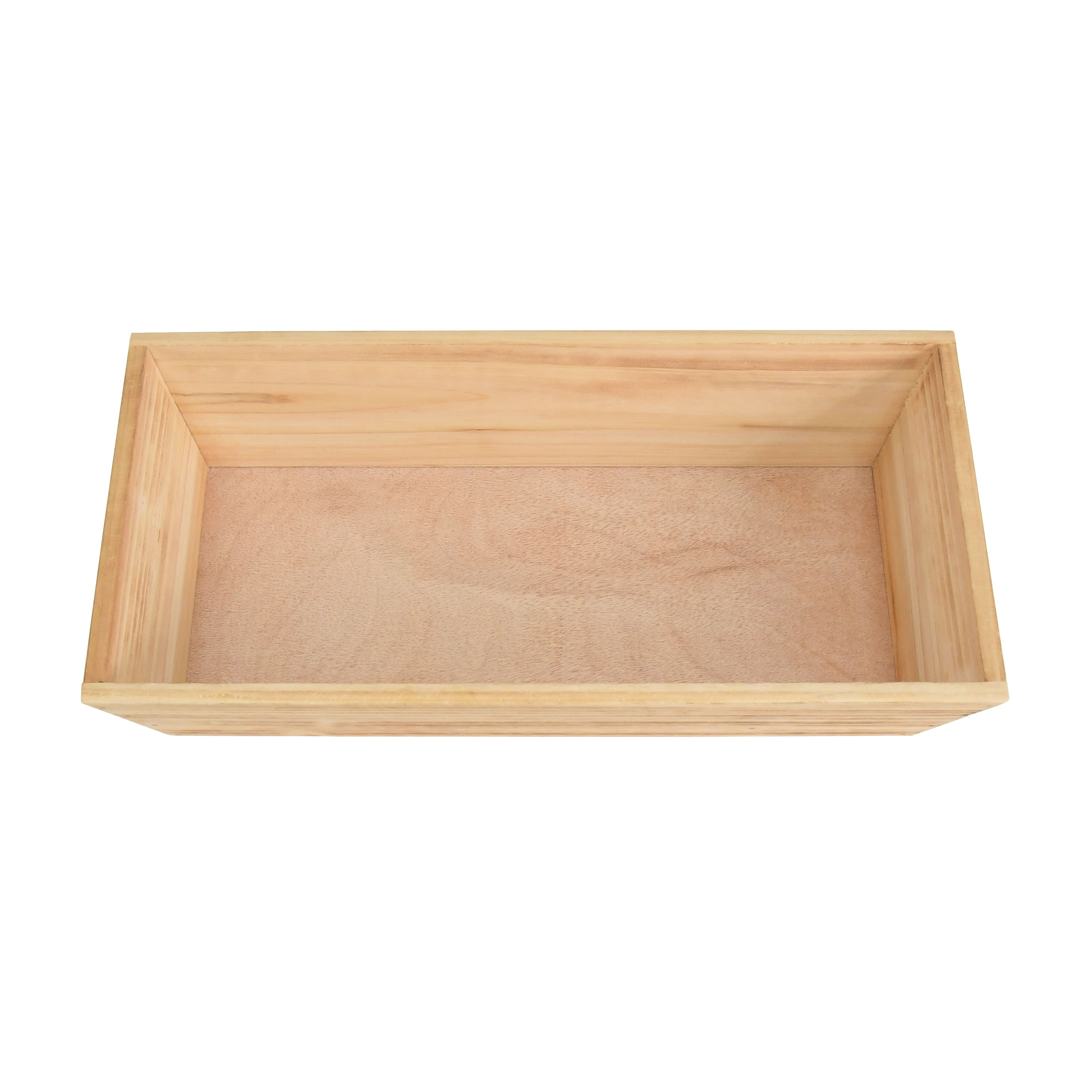 15.75" Wood Rectangular Tray by Ashland®