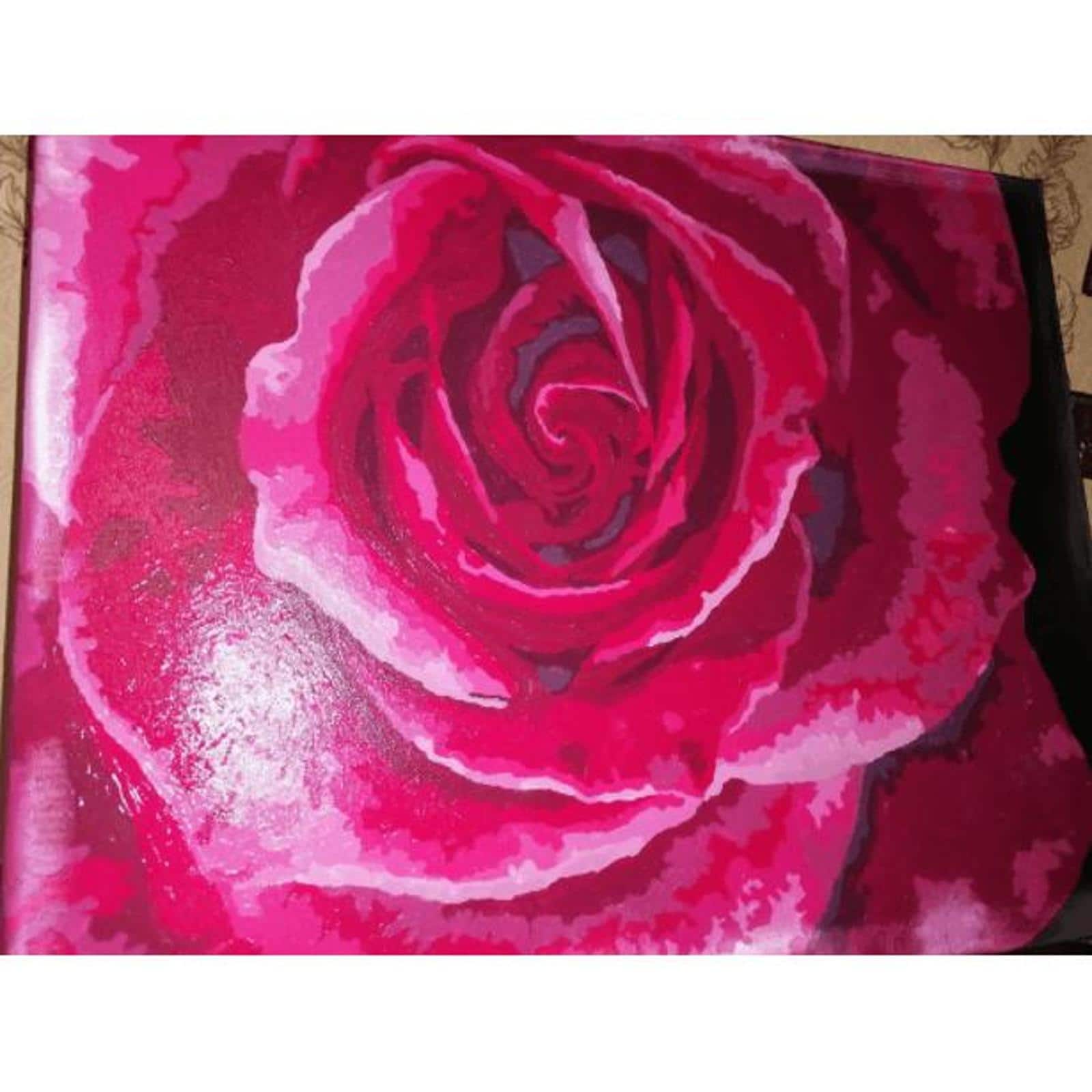 Crafting Spark Tender Rose Painting by Numbers Kit