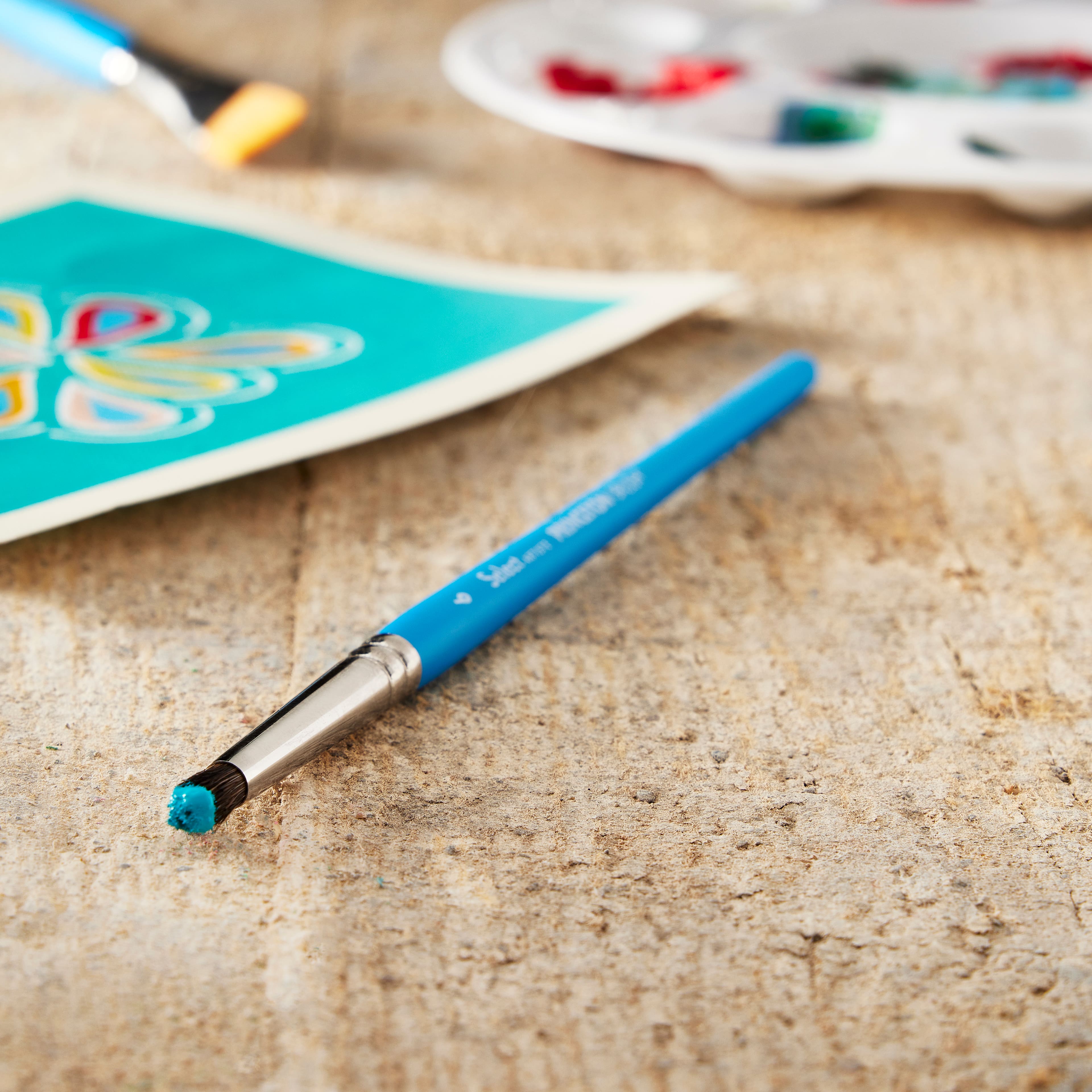 Princeton™ Select™ Artiste Series 3750 Short Handle Round Blender Brush