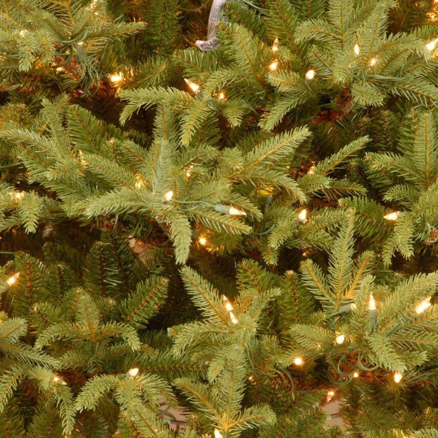 7.5 Ft. Pre-Lit Feel Real® Frasier Grande Full Artificial Christmas Tree, Clear Lights