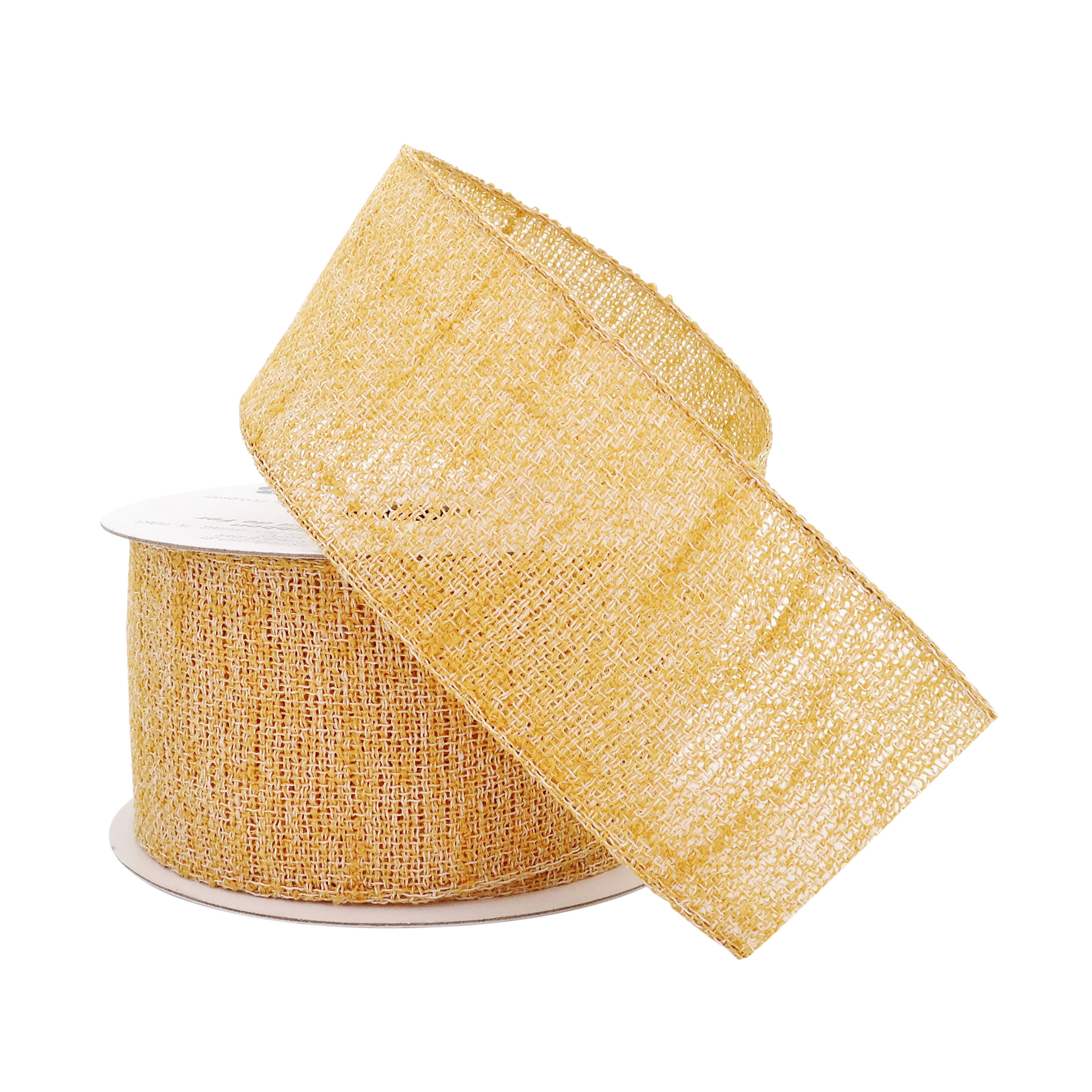 1.5" x 3yd. Linen Wired Ribbon by Celebrate It