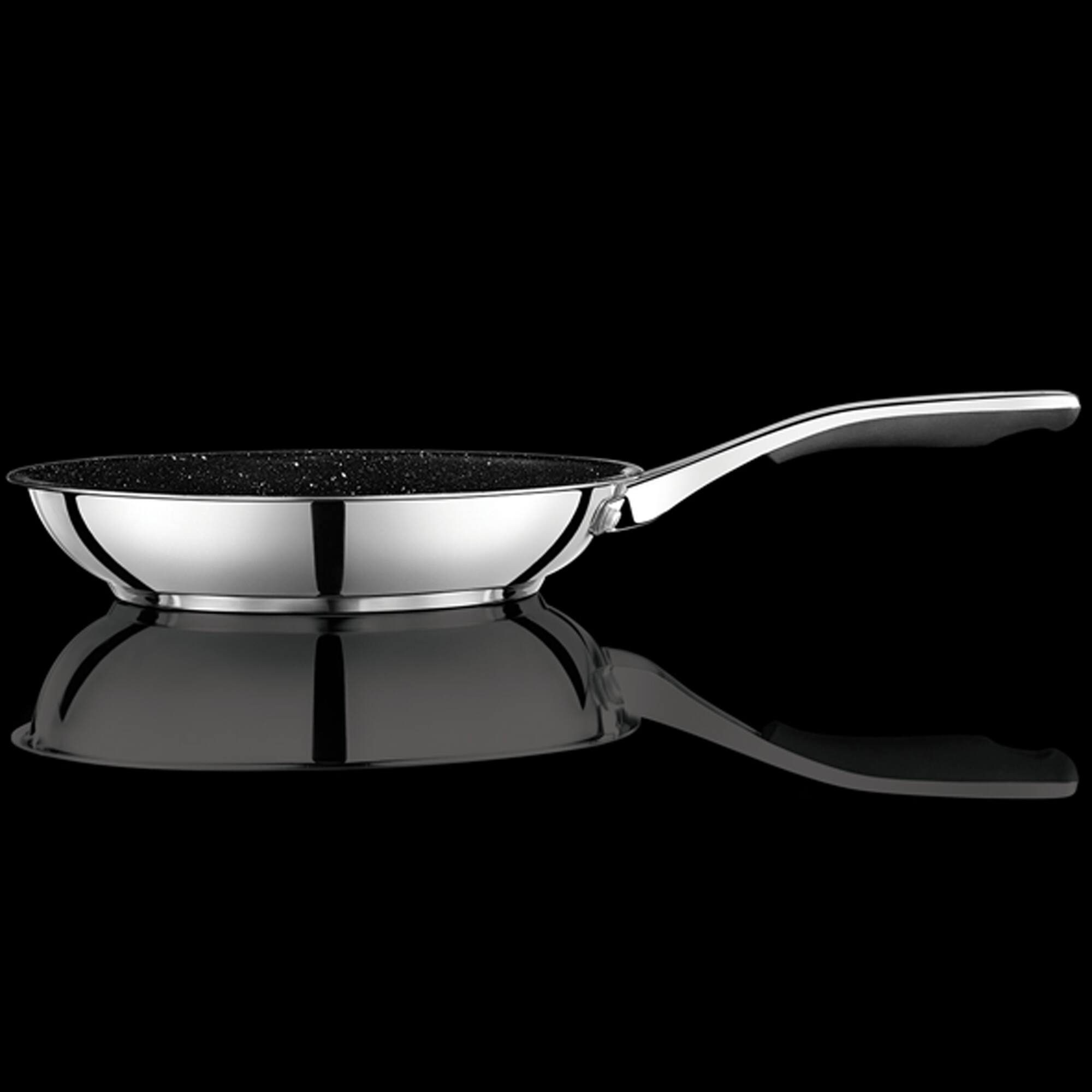 Starfrit 11" Stainless Steel Nonstick Fry Pan with Stainless Steel Handle