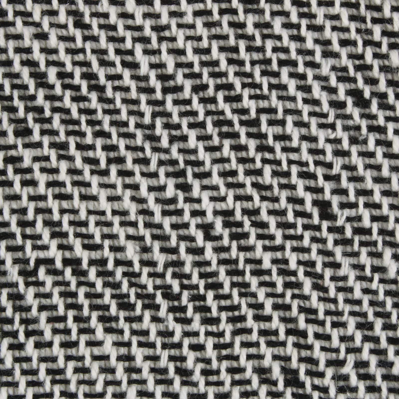 DII® Black Four Square Woven Throw
