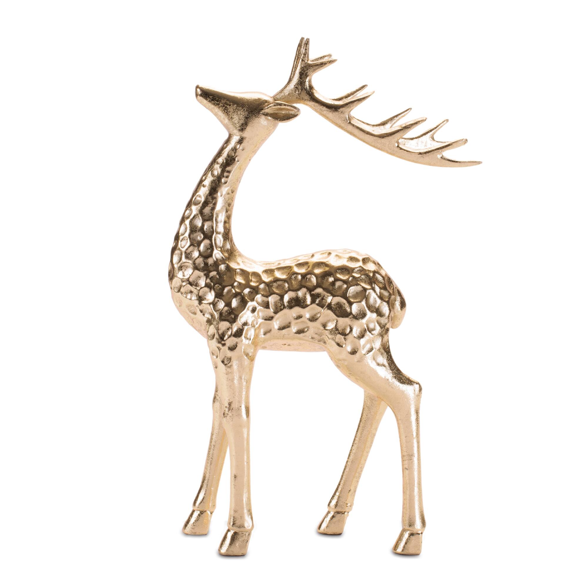 Melrose Gold Deer Figurines Set