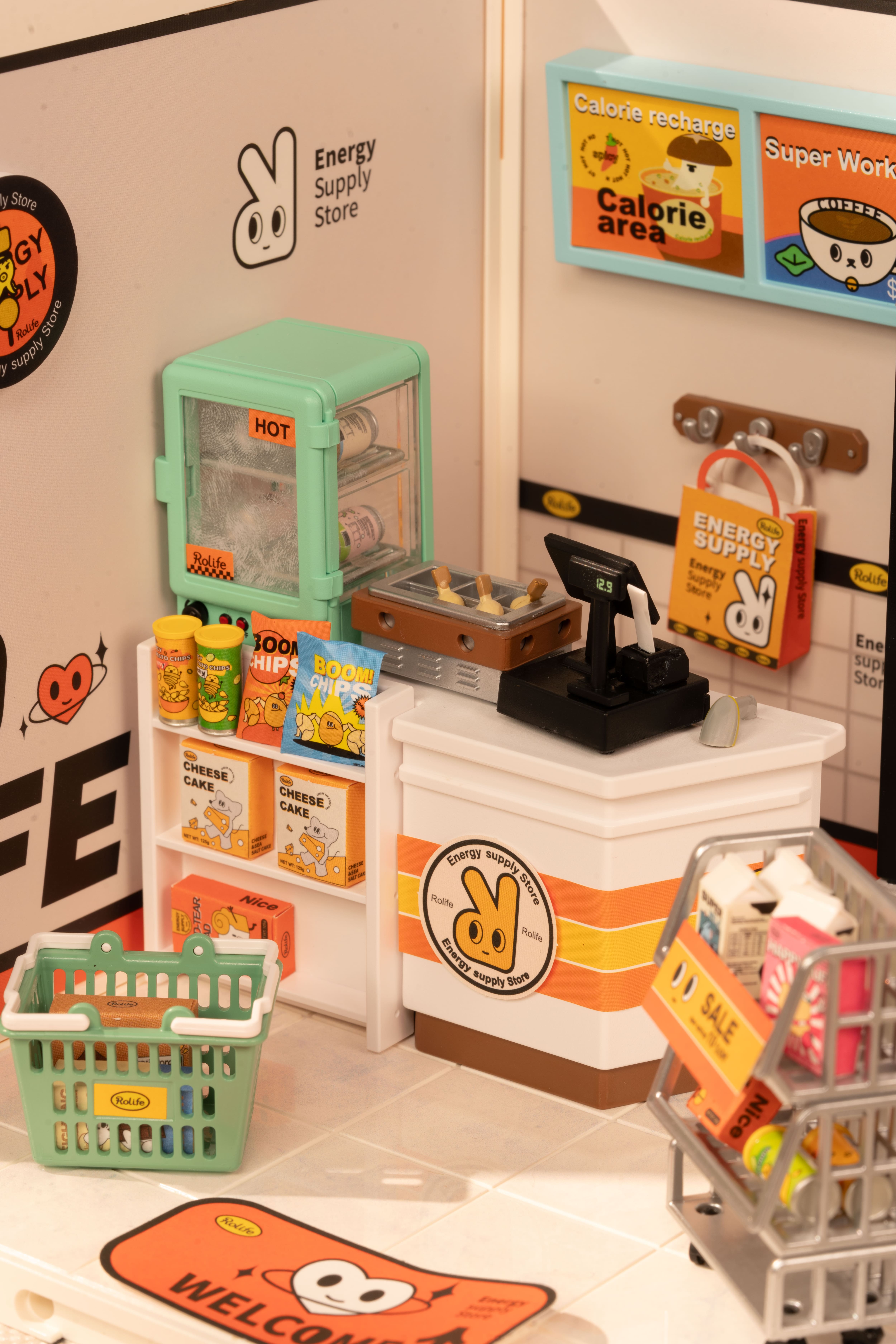 Rolife® Super Creator Energy Supply Store DIY Miniature Kit