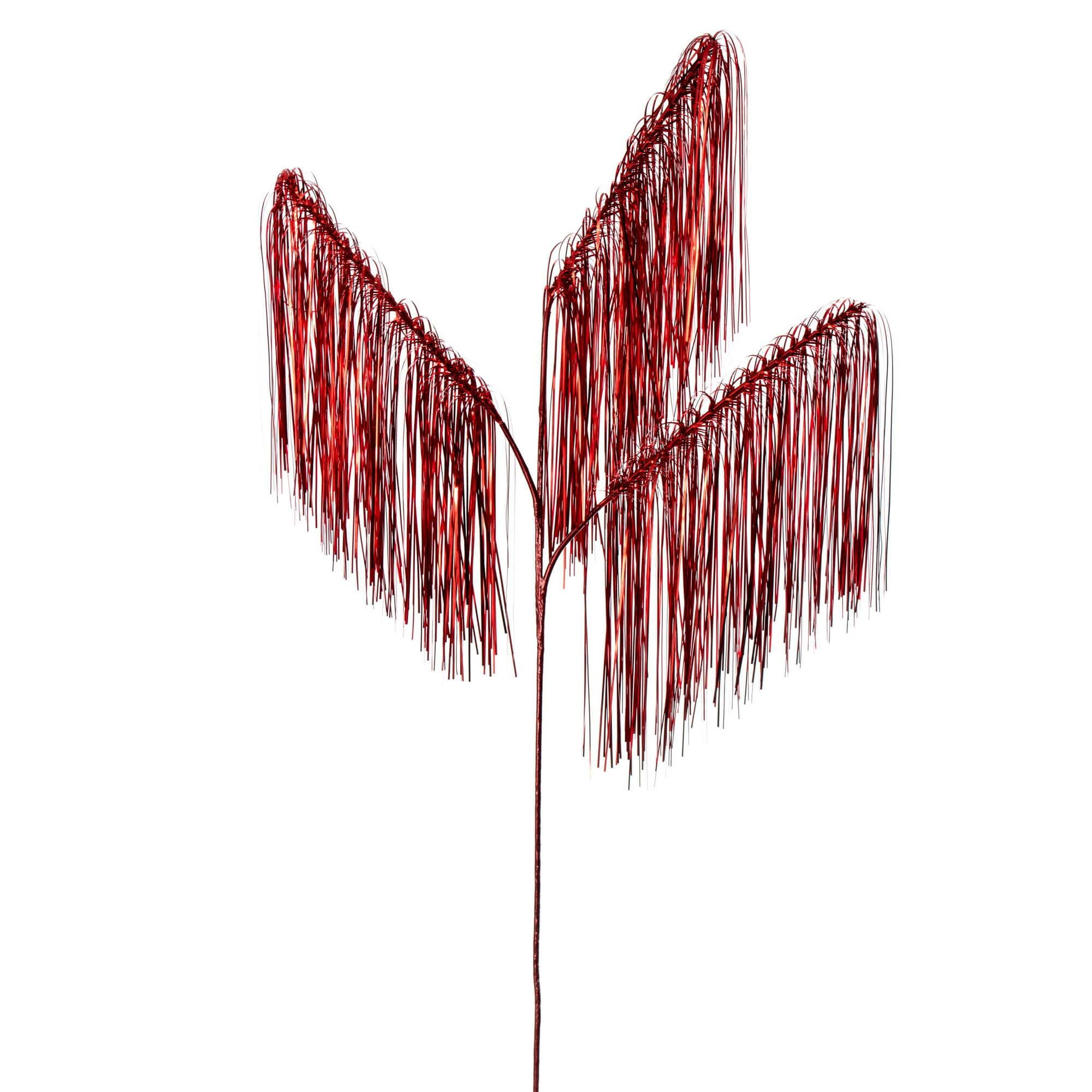 Vickerman 39.5" Tinsel Icicle 3-Tip Sprays