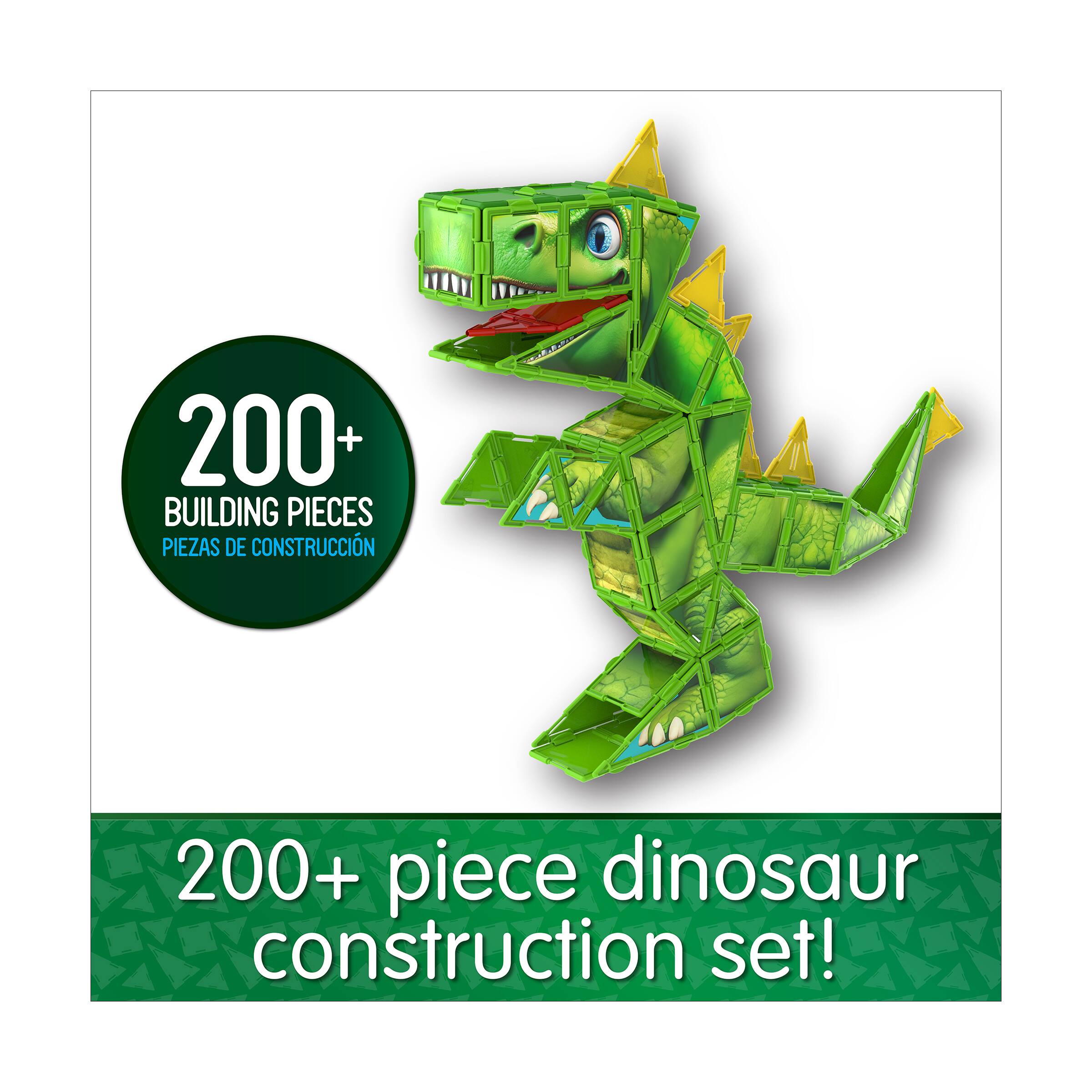 Techno Tiles - Dinosaur: 200+ Pcs