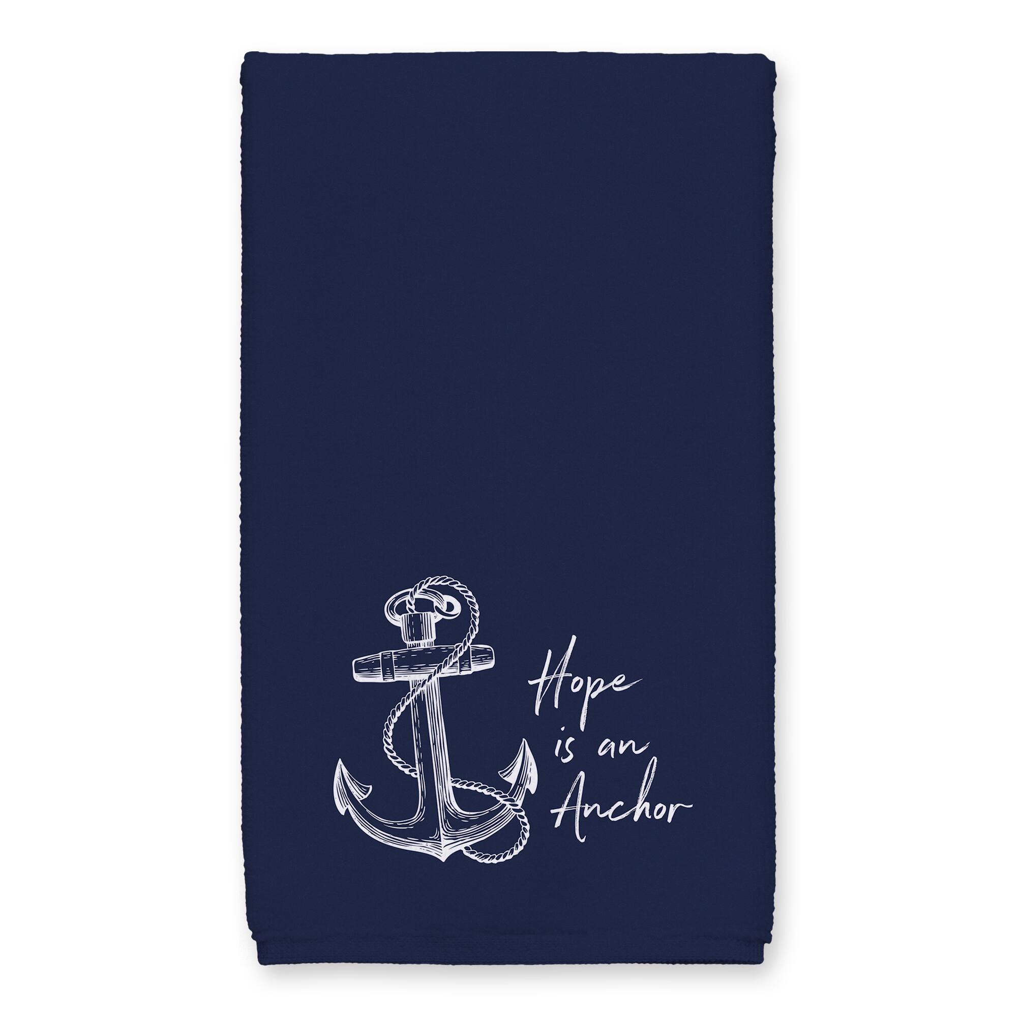 Hope Anchor Hand Towel Set