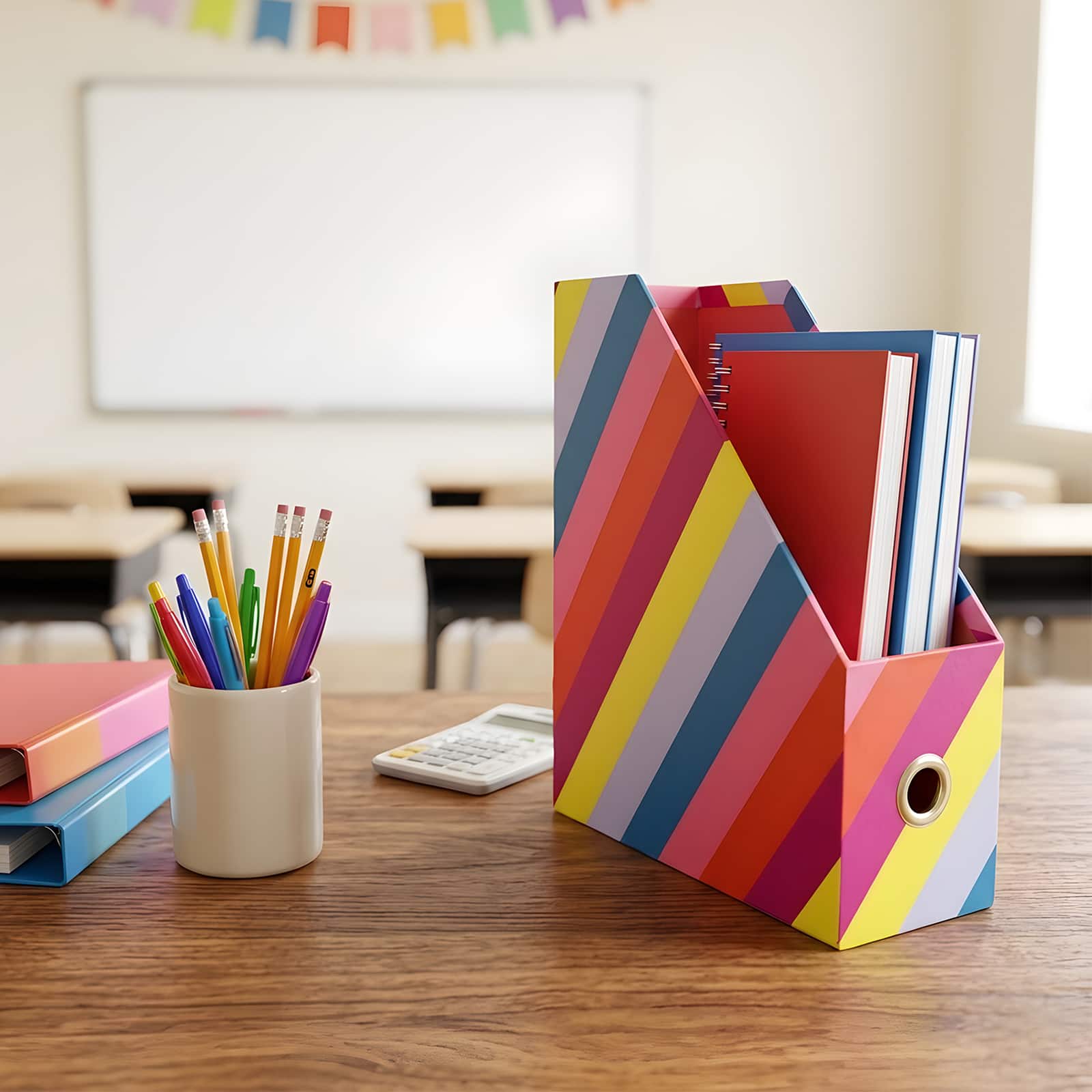 12" Paperboard Magazine Holder by B2C