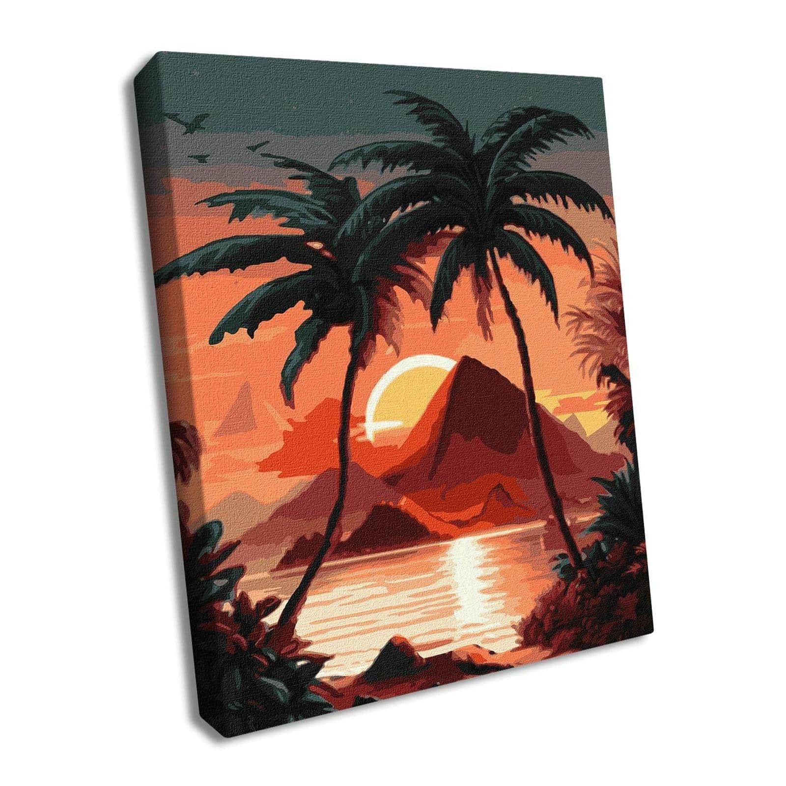 Ideyka Sunrise by the Sea Painting by Numbers Kit