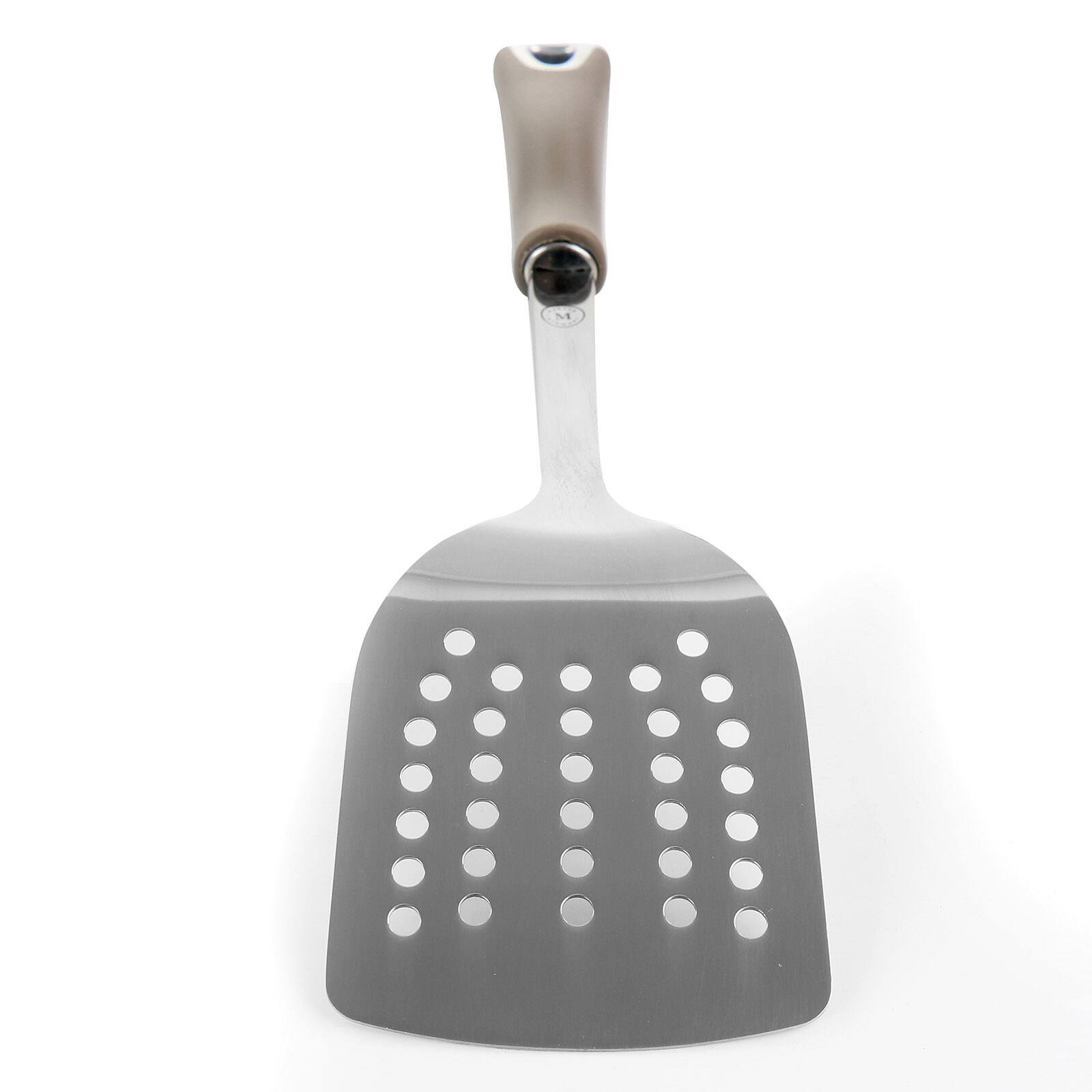 Martha Stewart Gray Stainless Steel Slotted Turner