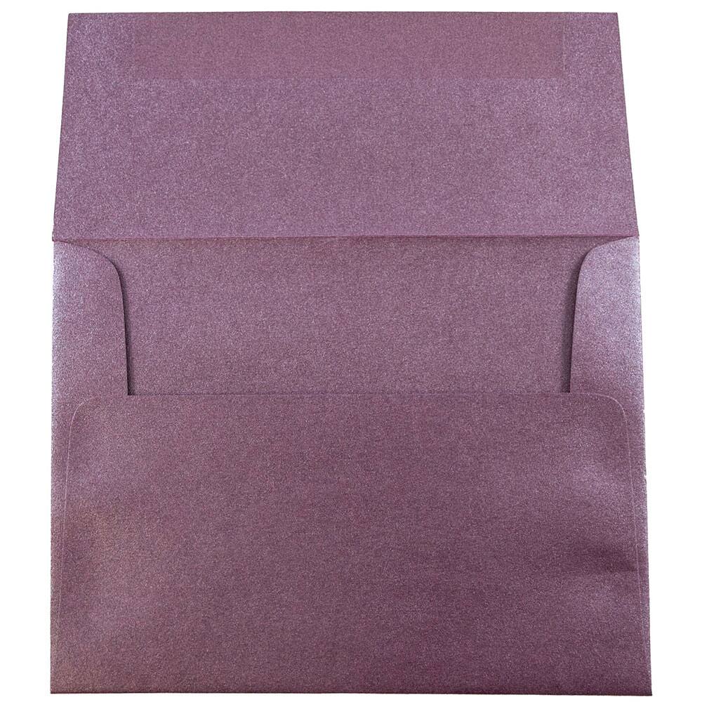 JAM Paper 4.375" x 5.75" Metallic Invitation Envelopes, 50ct.