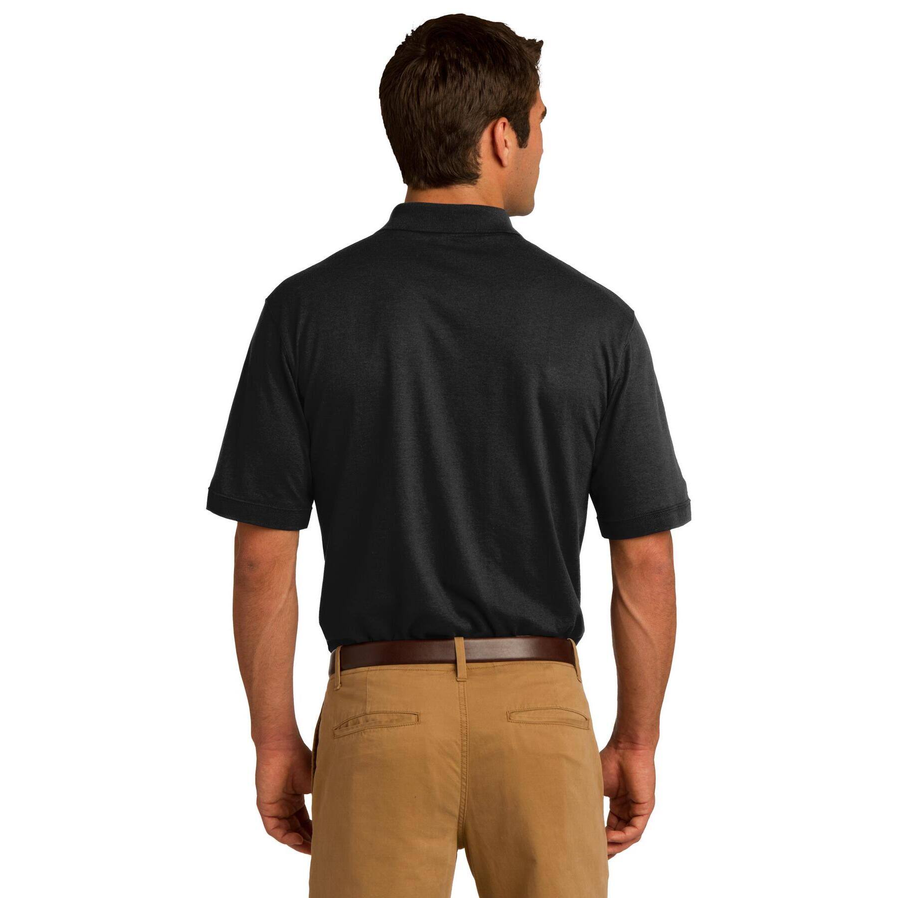 Port & Company® Core Blend Jersey Knit Adult Pocket Polo