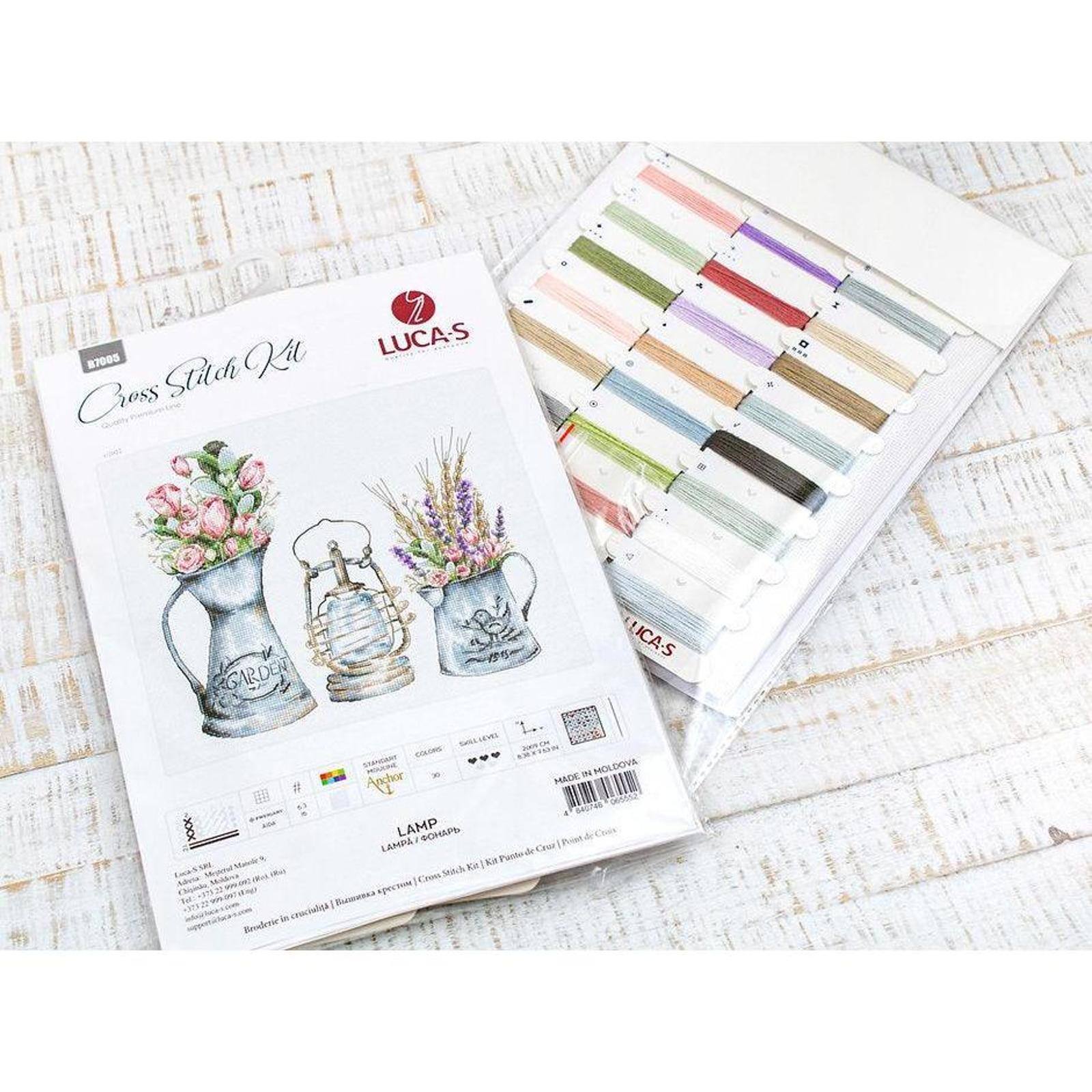 Luca-s Lamp Counted Cross Stitch Kit