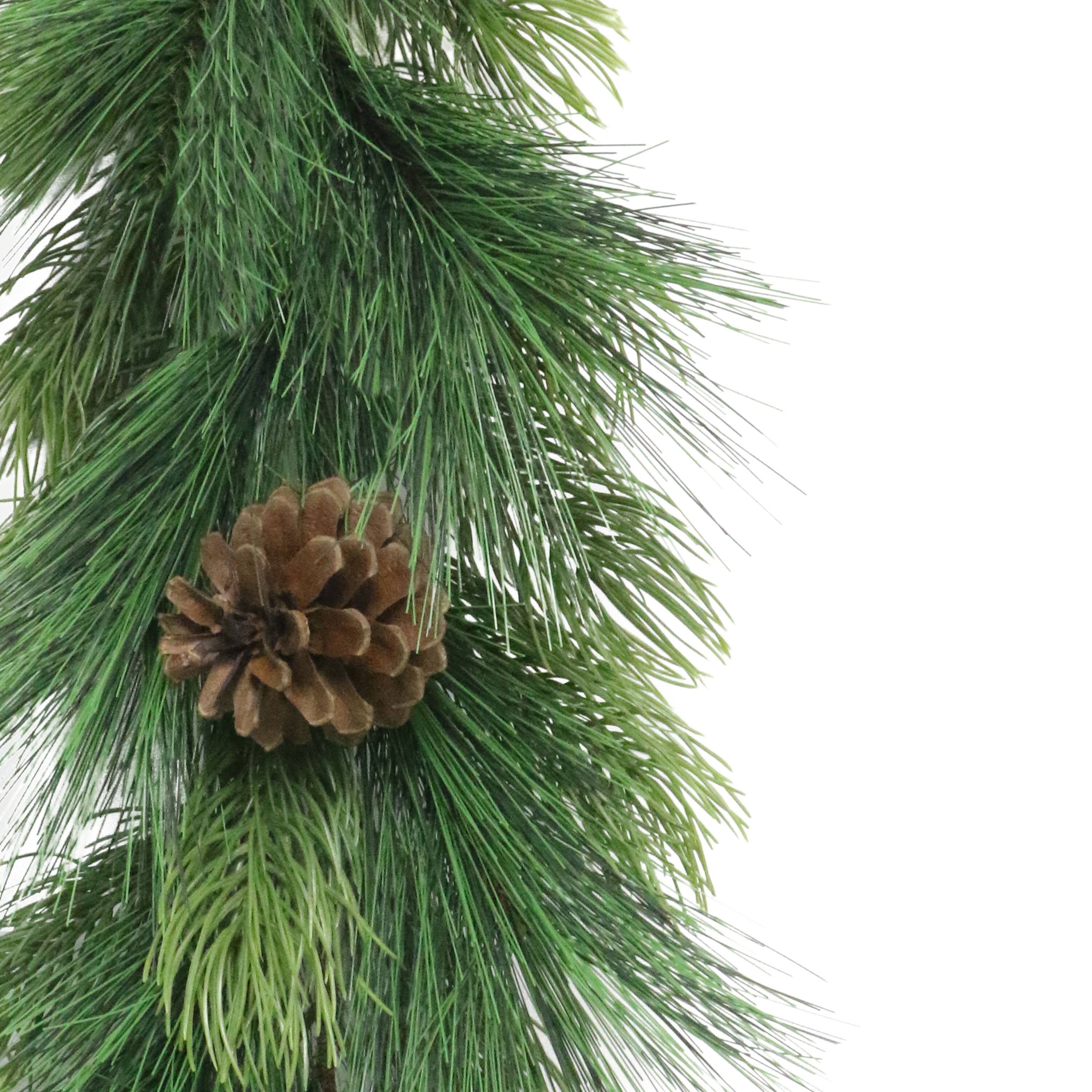 9ft. Adorned Artificial Garland with Pinecones