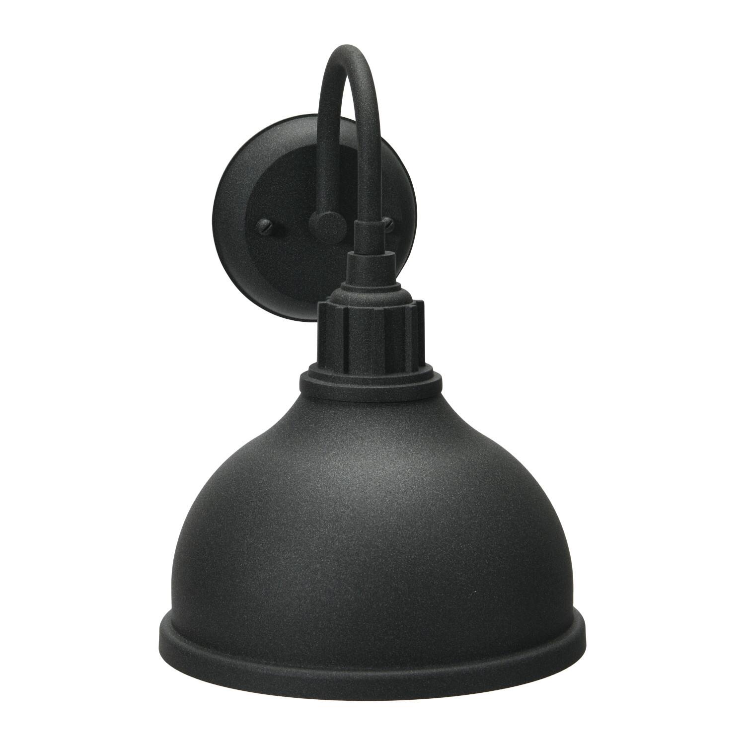 Hello Honey® Robert Stevenson Lighting Landon Distressed Black Metal Outdoor Light with Shade
