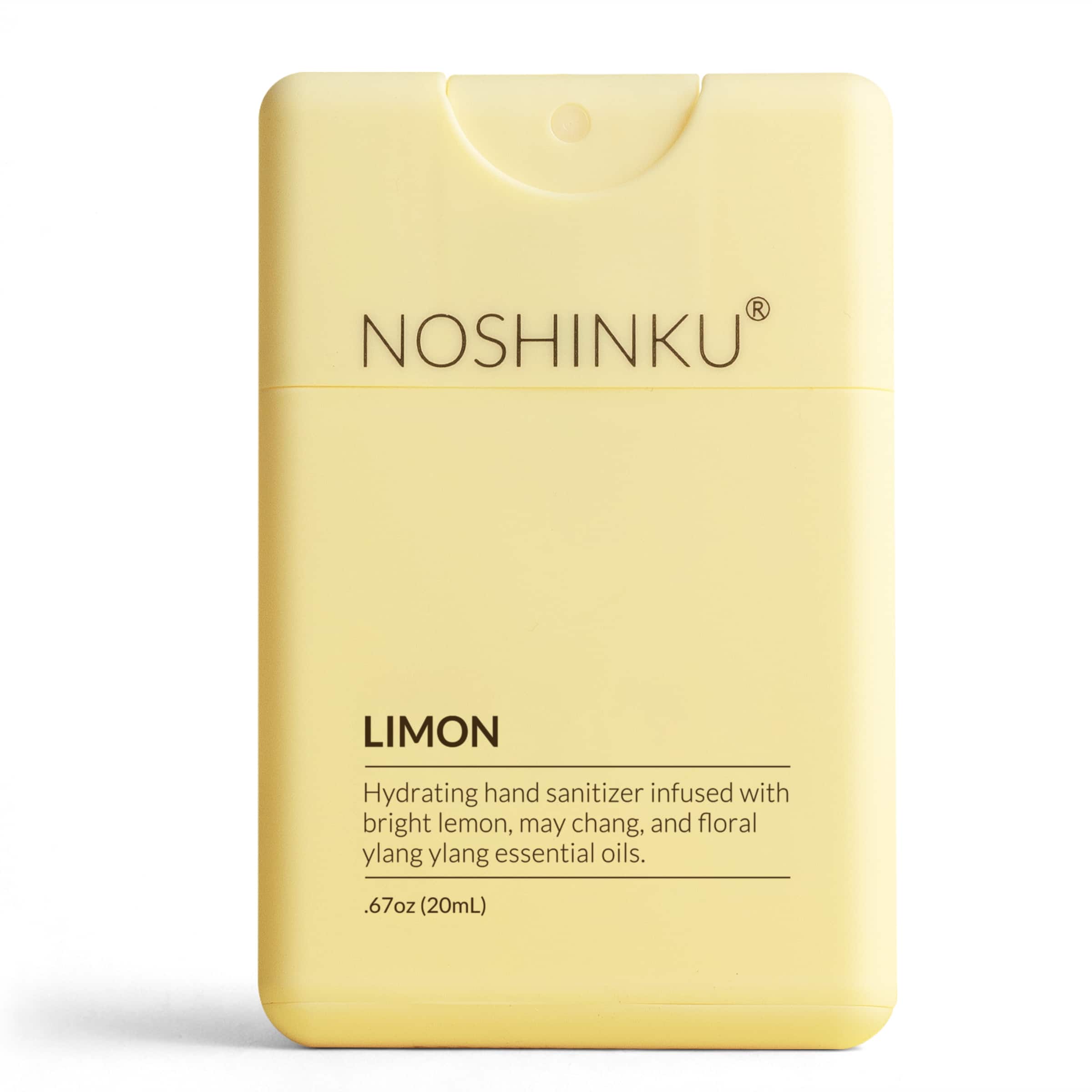 Noshinku Refillable Limon Ultra-Hydrating Pocket Hand Sanitizer Spray