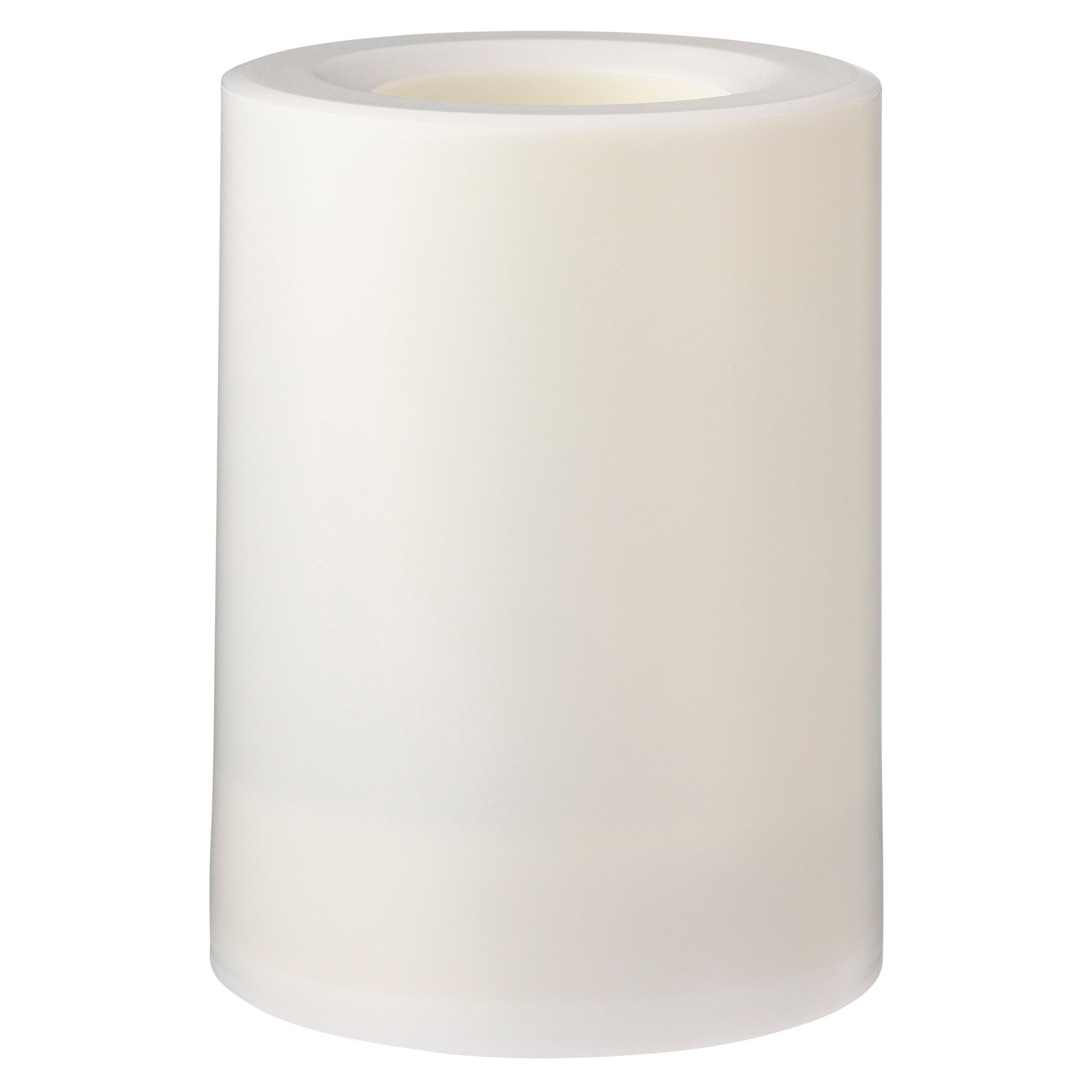 12 Pack: 3" x 4" White LED Outdoor Pillar Candle by Ashland®
