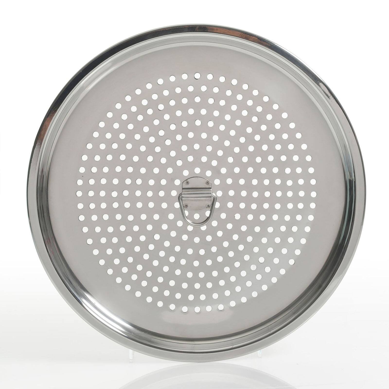 Kenmore® 16qt. Blue Stainless Steel Pot with Steamer Insert and Glass Lid
