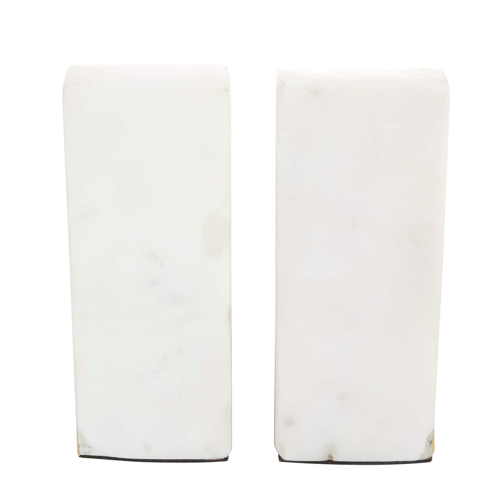 CosmoLiving by Cosmopolitan Marble Glam Bookends