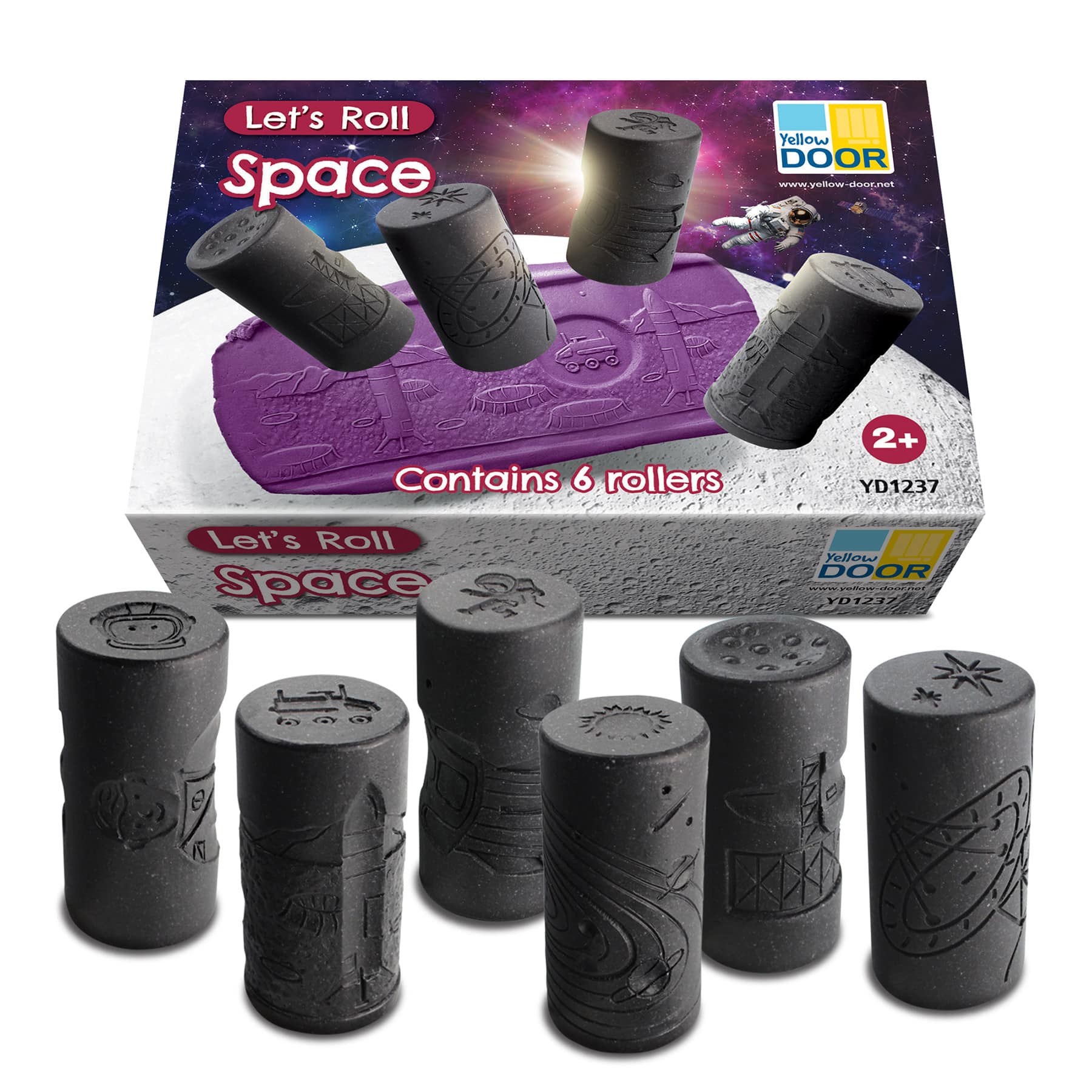 Yellow Door 2.75" Let's Roll Space Rollers Set