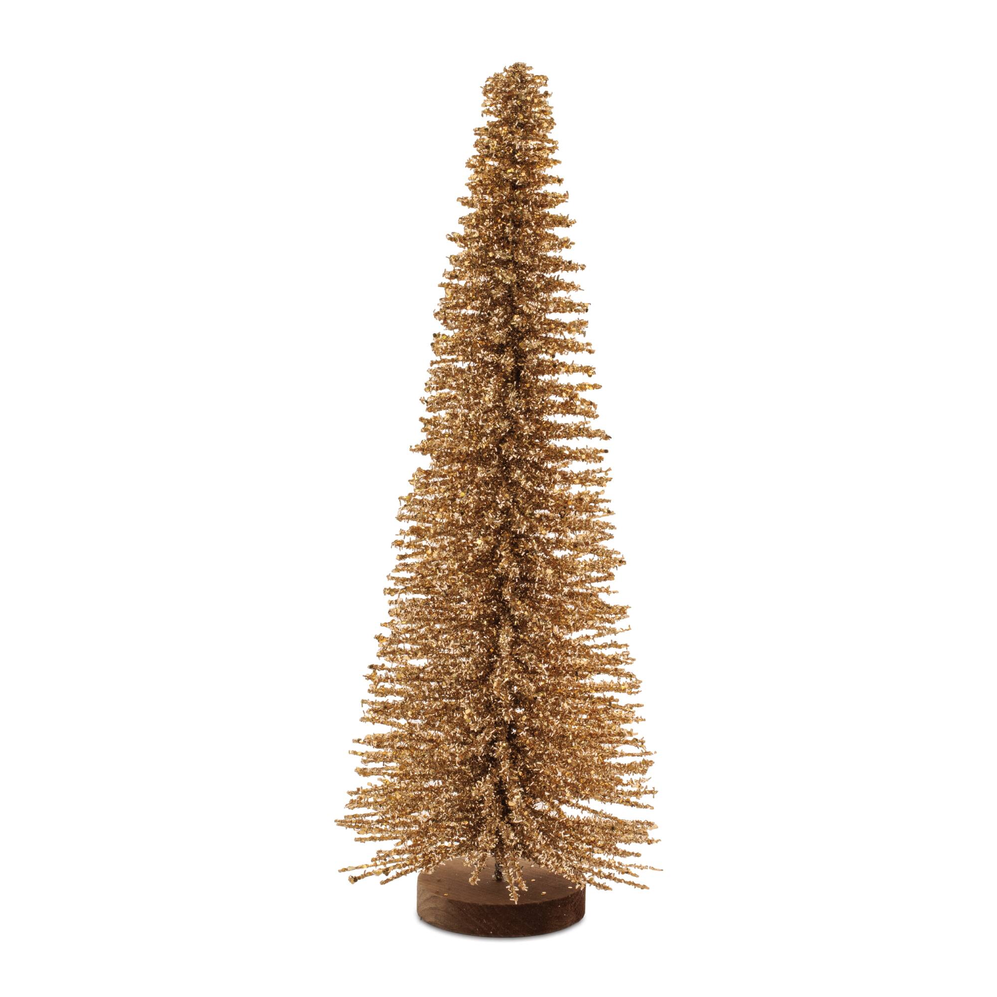 Melrose 23.5" Glitter Iron Christmas Tree