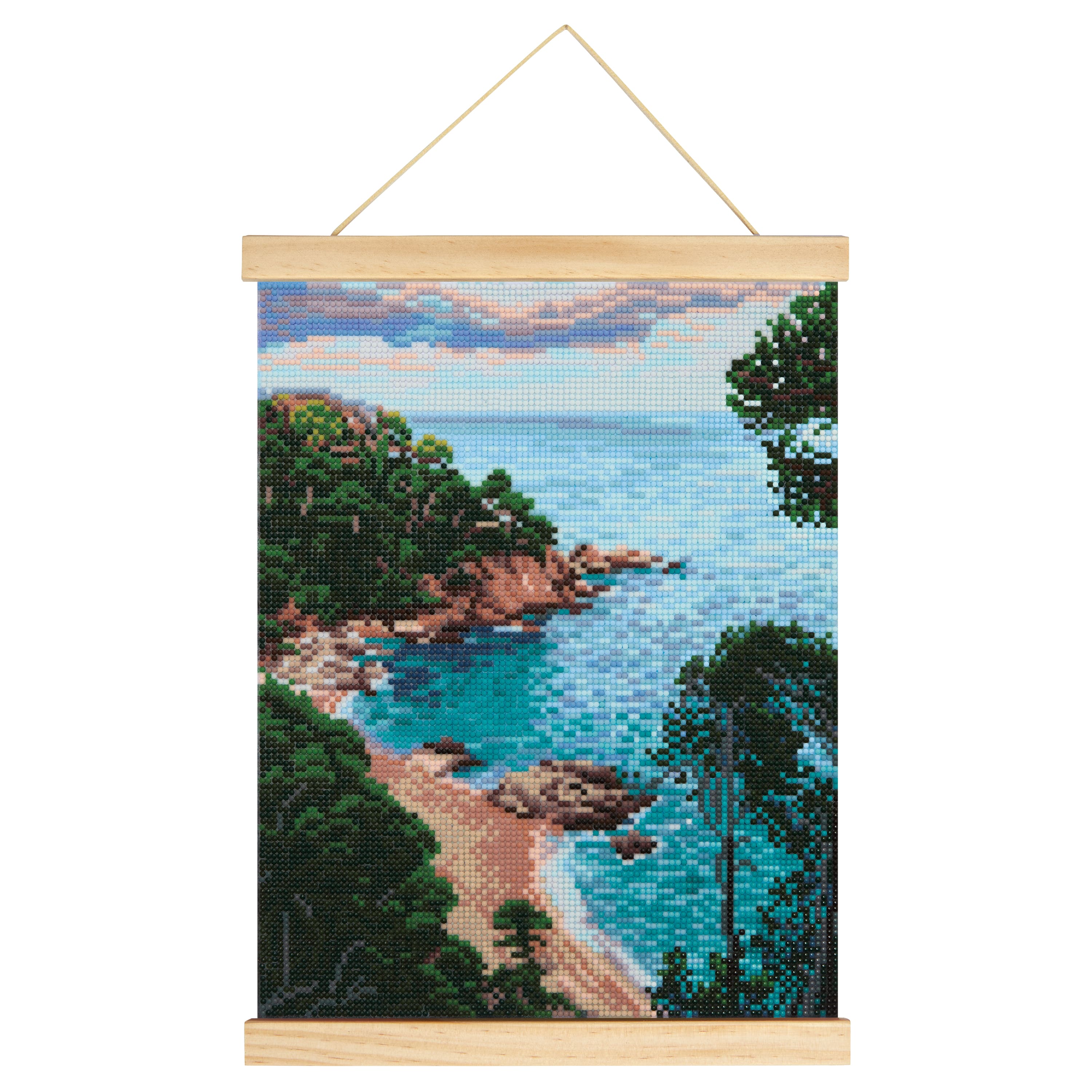 11" x 14" Beach Diamond Art Kit by Make Market®