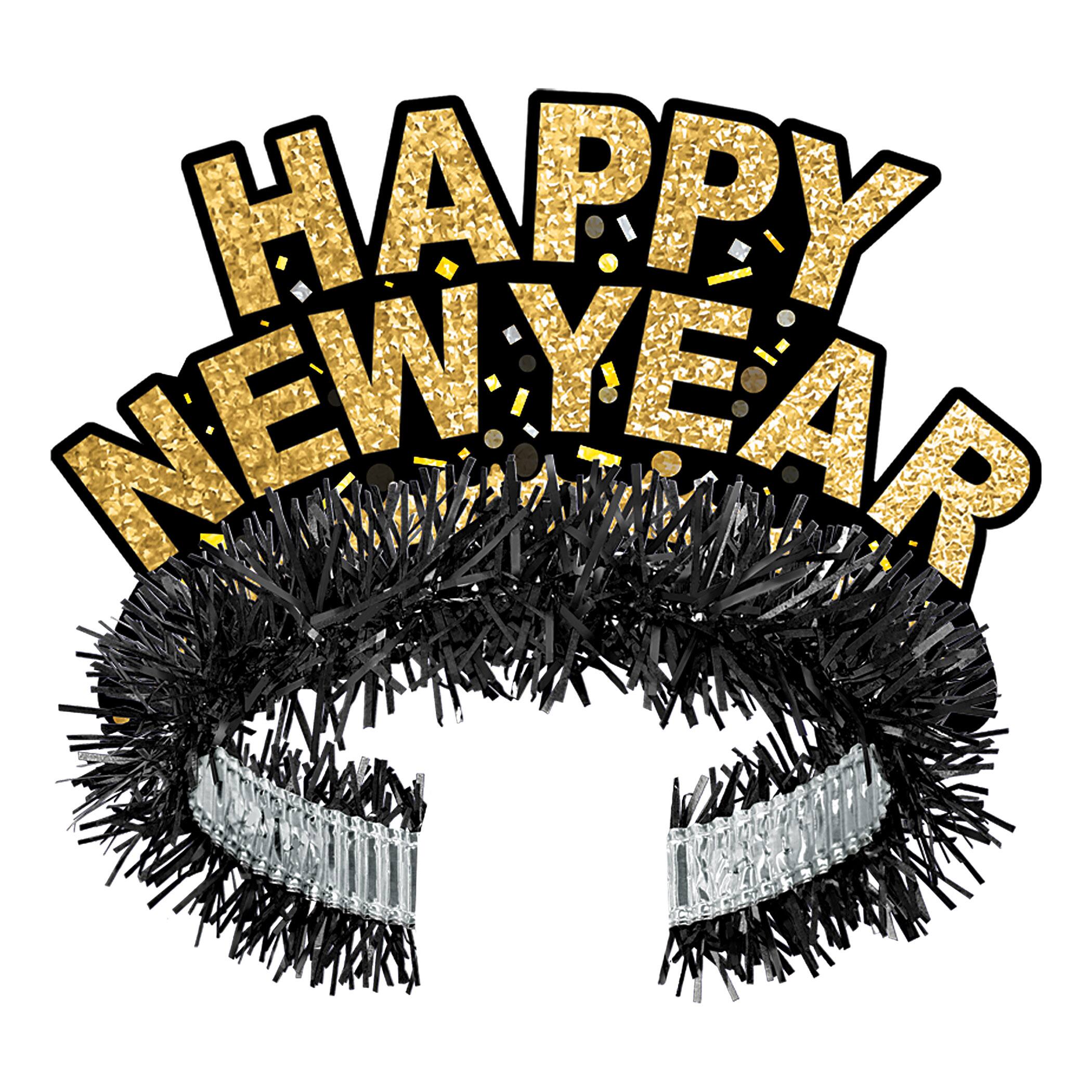 Beistle Confetti New Year Tiaras, 50ct.
