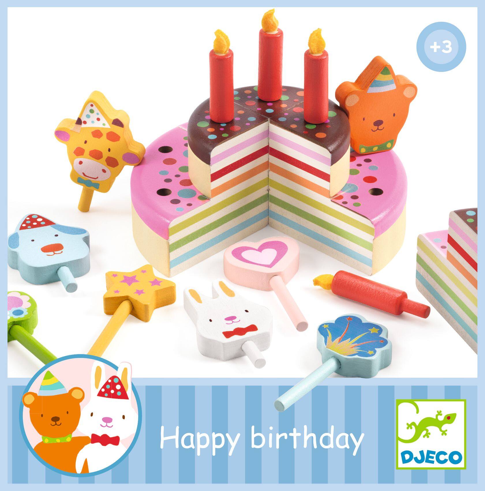 DJECO Role Play Happy Birthday Game Set
