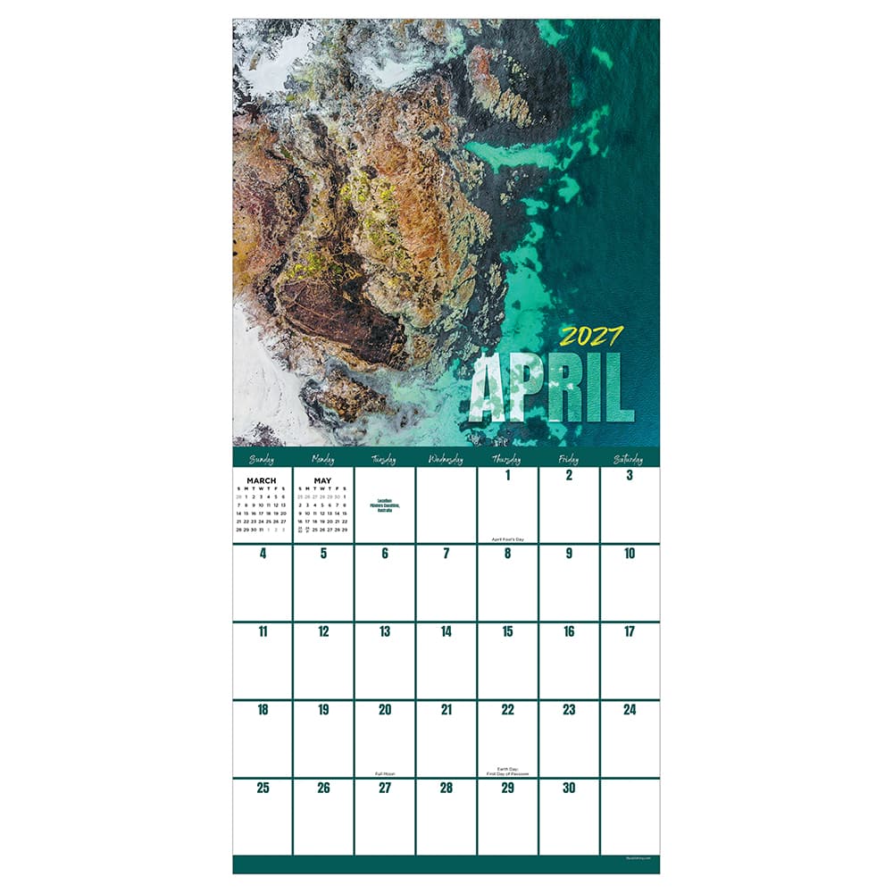 2027 Landscapes Wall Calendar