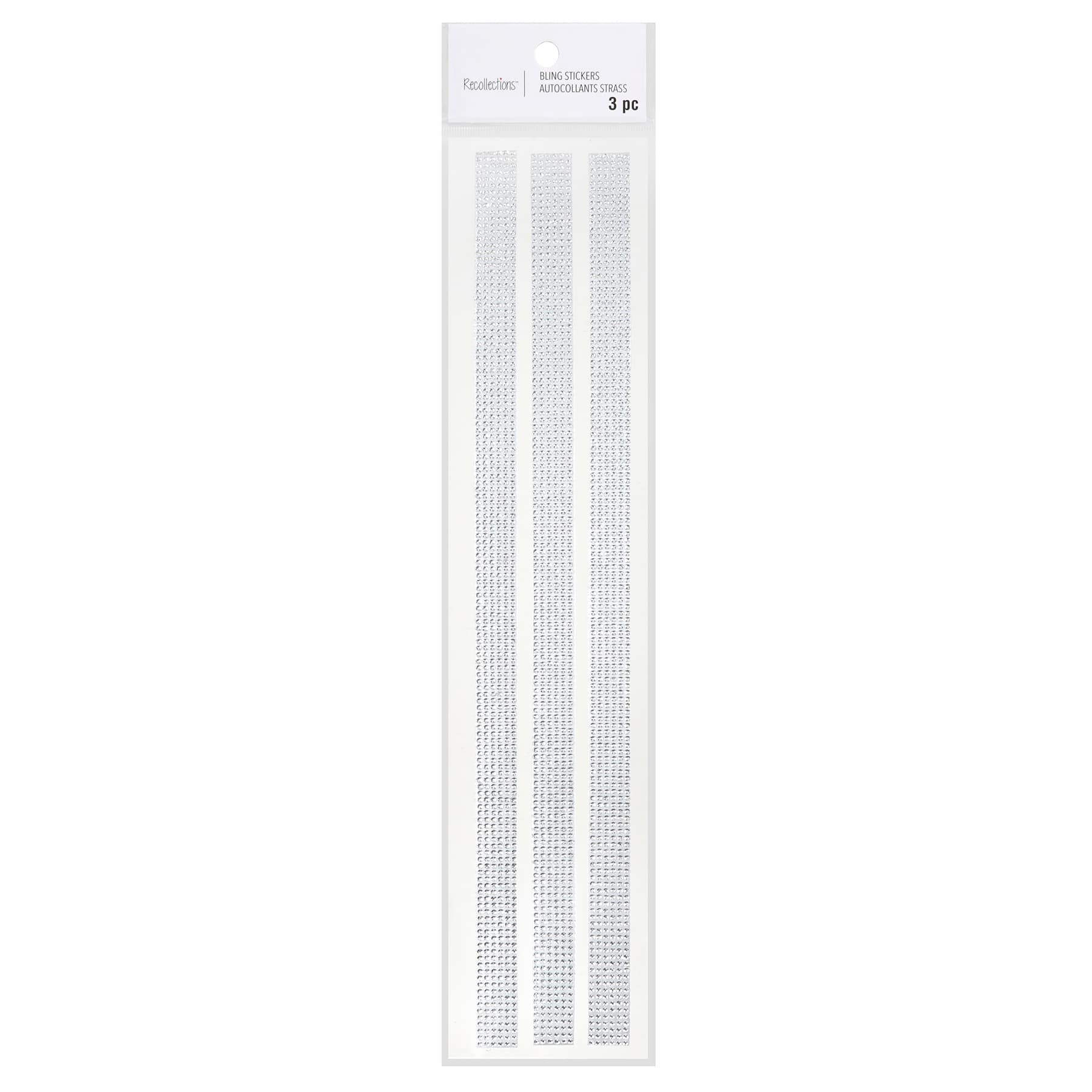 12 Packs: 3 ct. (36 total) Clear Micro Gem Strips by Recollections™